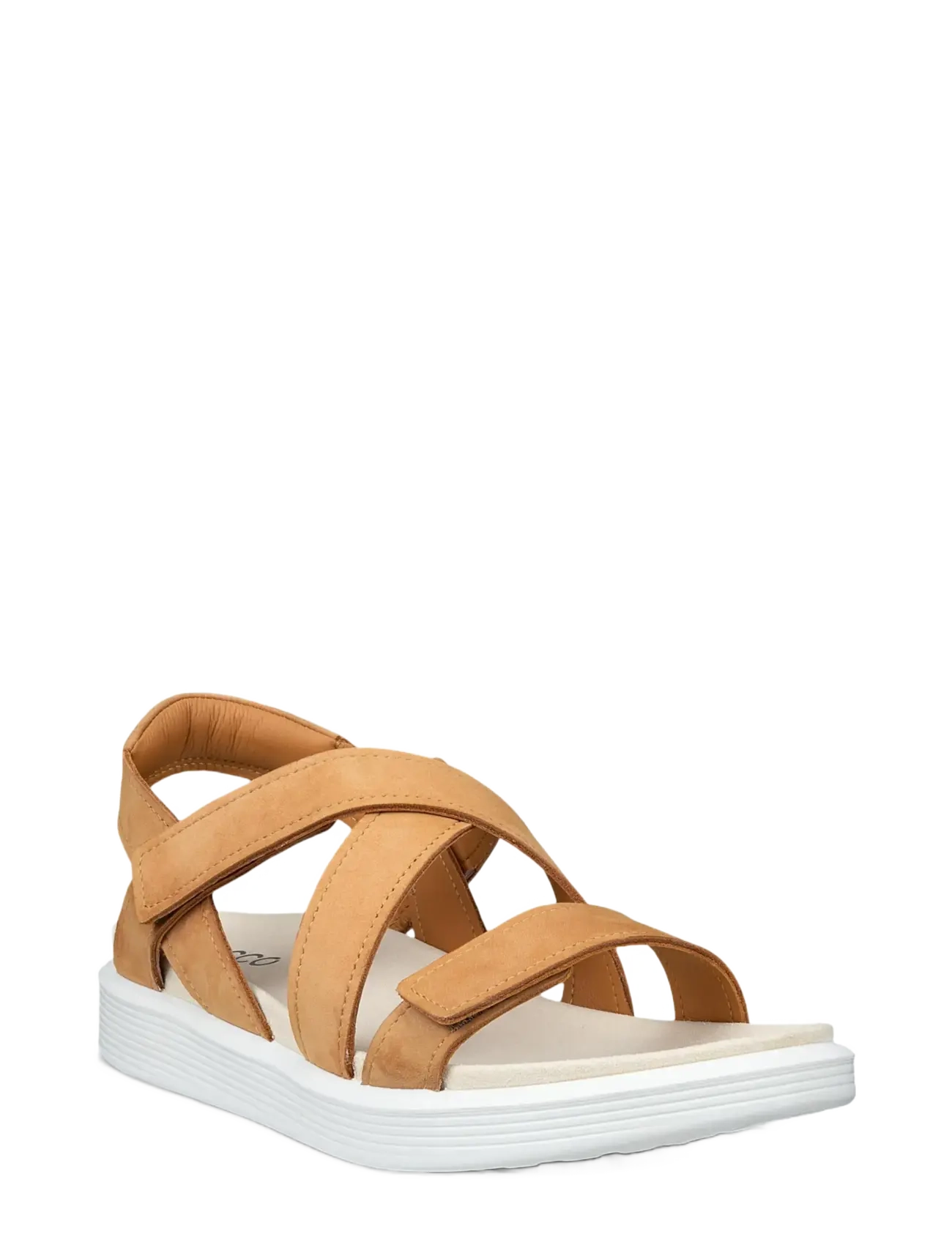 ECCO Soft Sandale W Beige - 42 - Damen