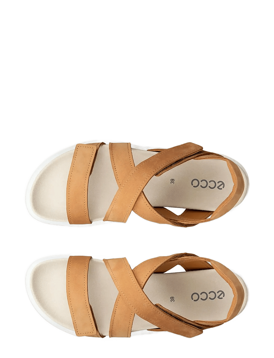 ECCO - SOFT SANDAL W - plateau-sandalen - lion - 5