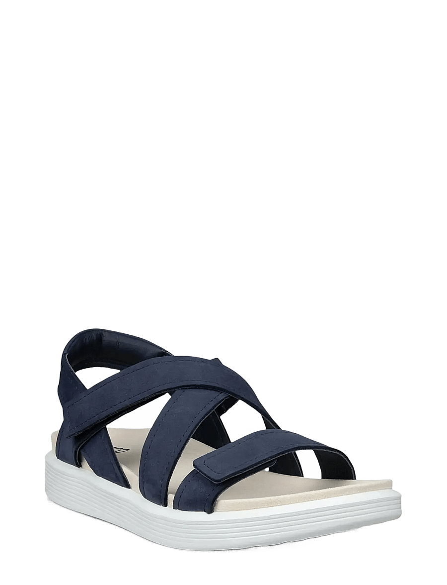 ECCO - SOFT SANDAL W - platåsandaler - marine - 1
