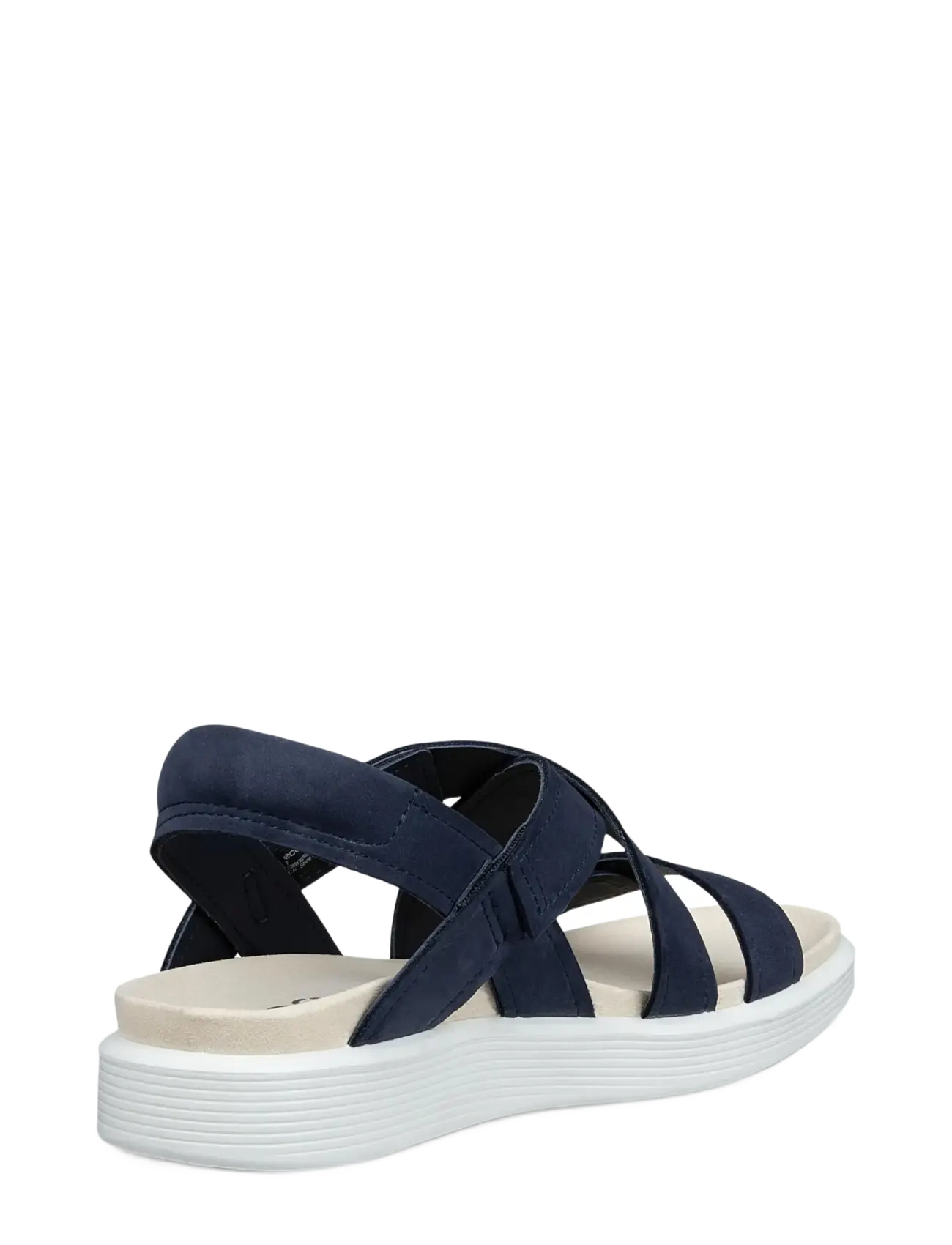 ECCO - SOFT SANDAL W - plateau-sandalen - marine - 3