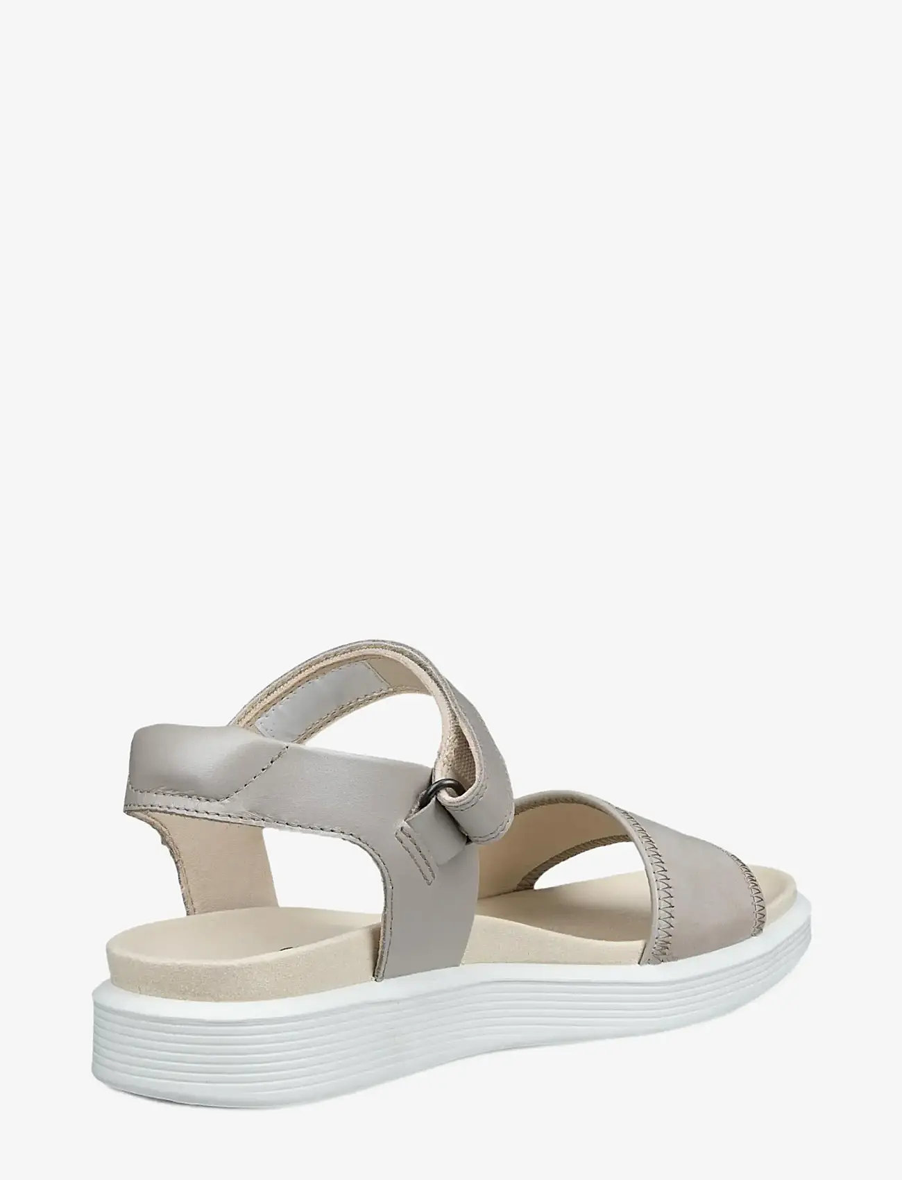 ECCO - SOFT SANDAL W - flache sandalen - pure cashmere metallic/limestone - 2