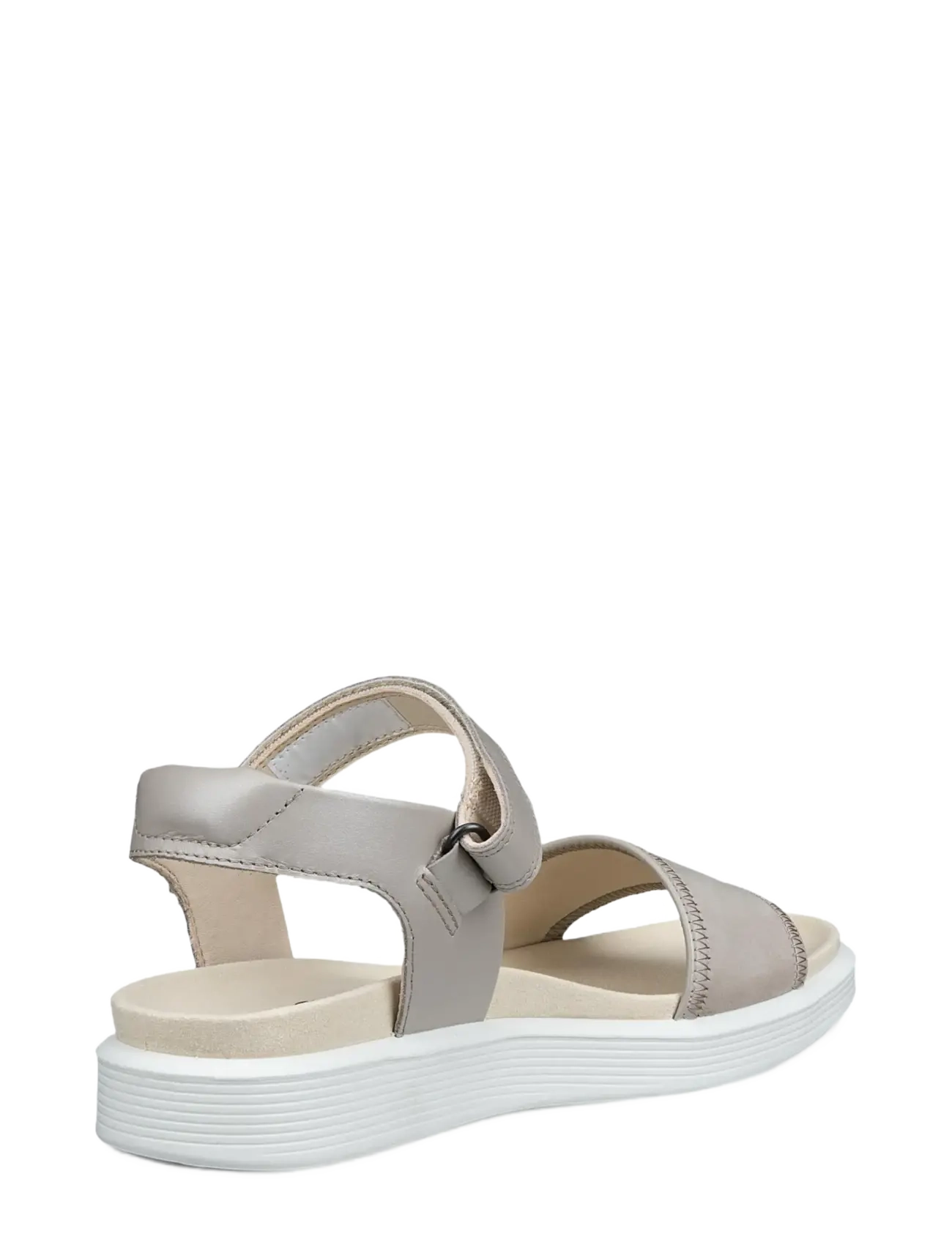 ECCO - SOFT SANDAL W - flade sandaler - pure cashmere metallic/limestone - 2