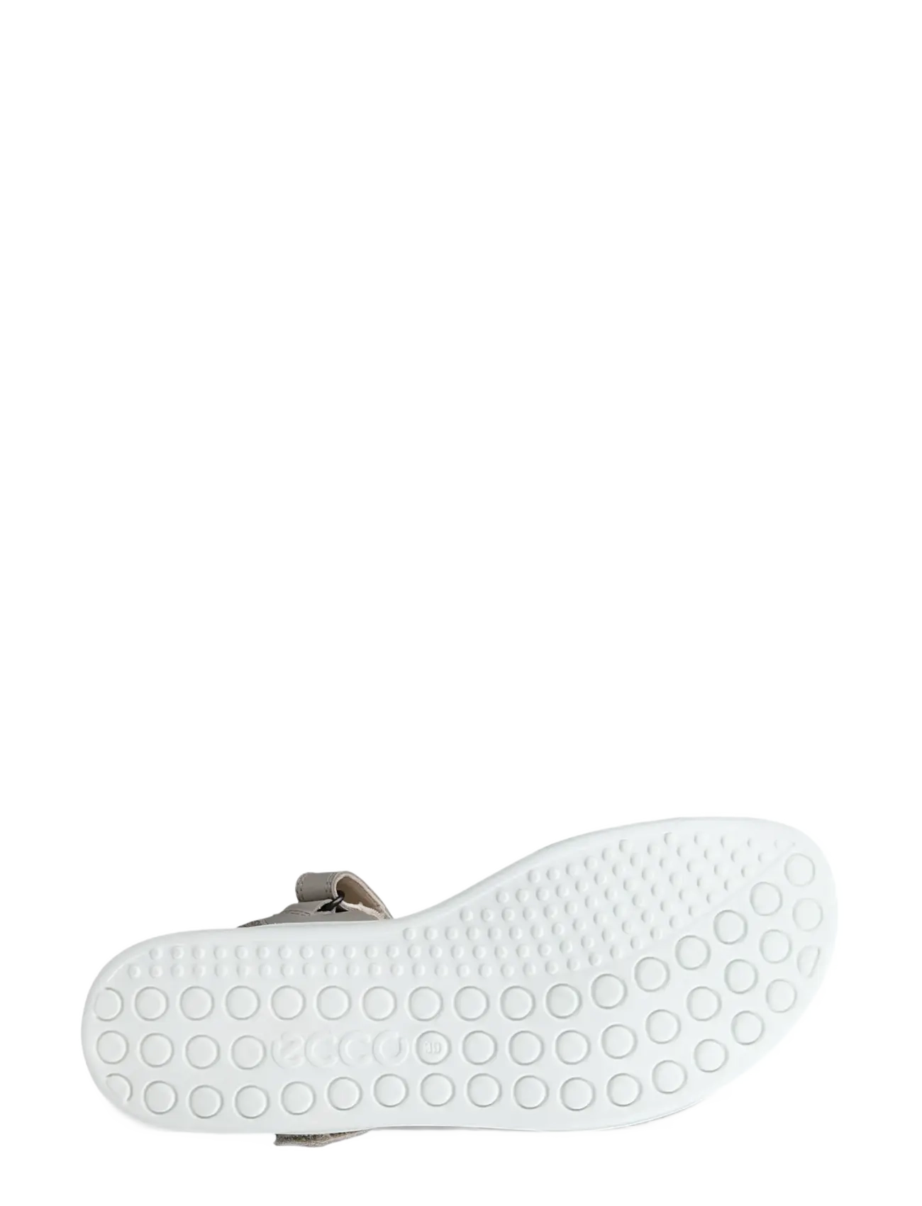 ECCO - SOFT SANDAL W - flade sandaler - pure cashmere metallic/limestone - 3