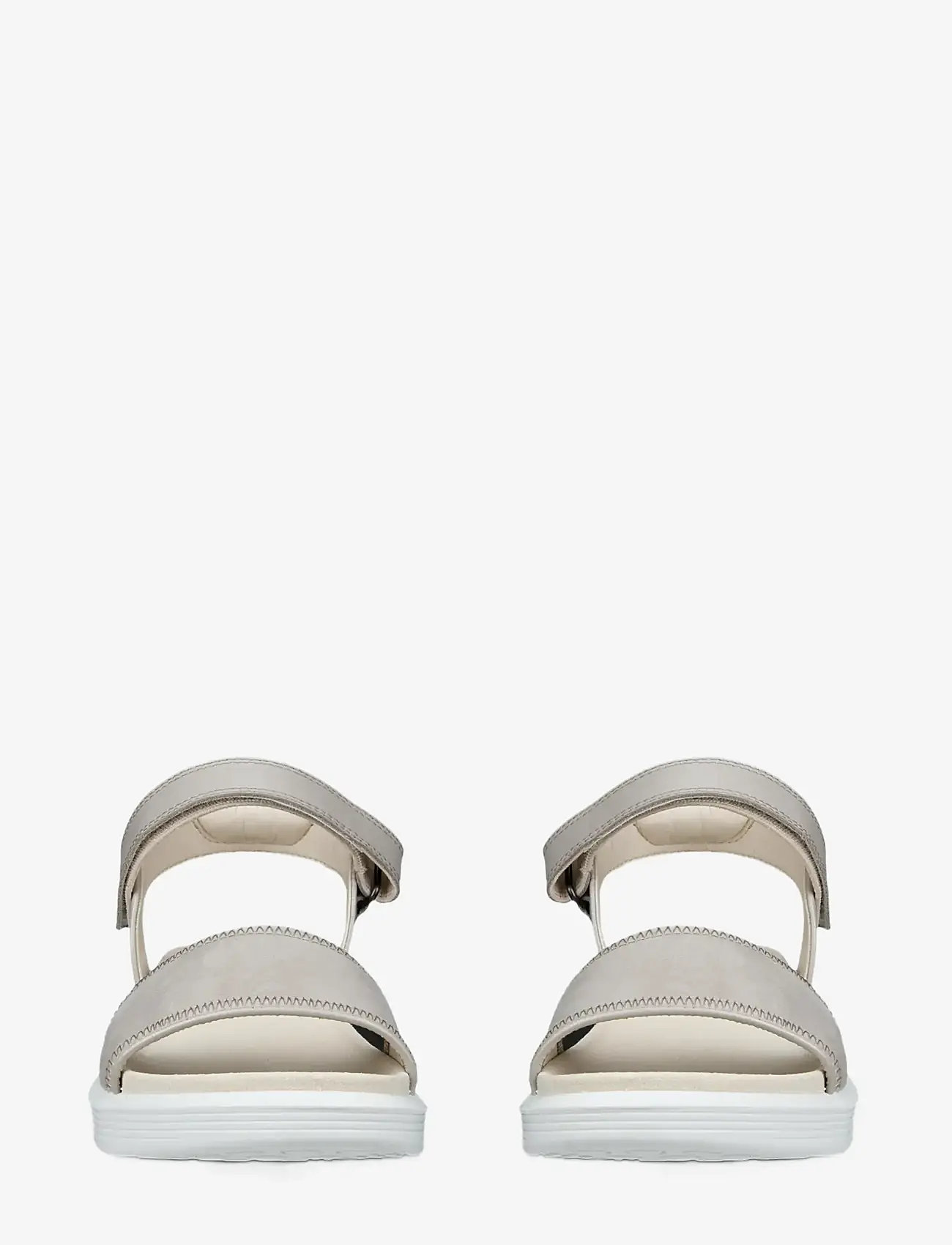 ECCO - SOFT SANDAL W - flache sandalen - pure cashmere metallic/limestone - 5