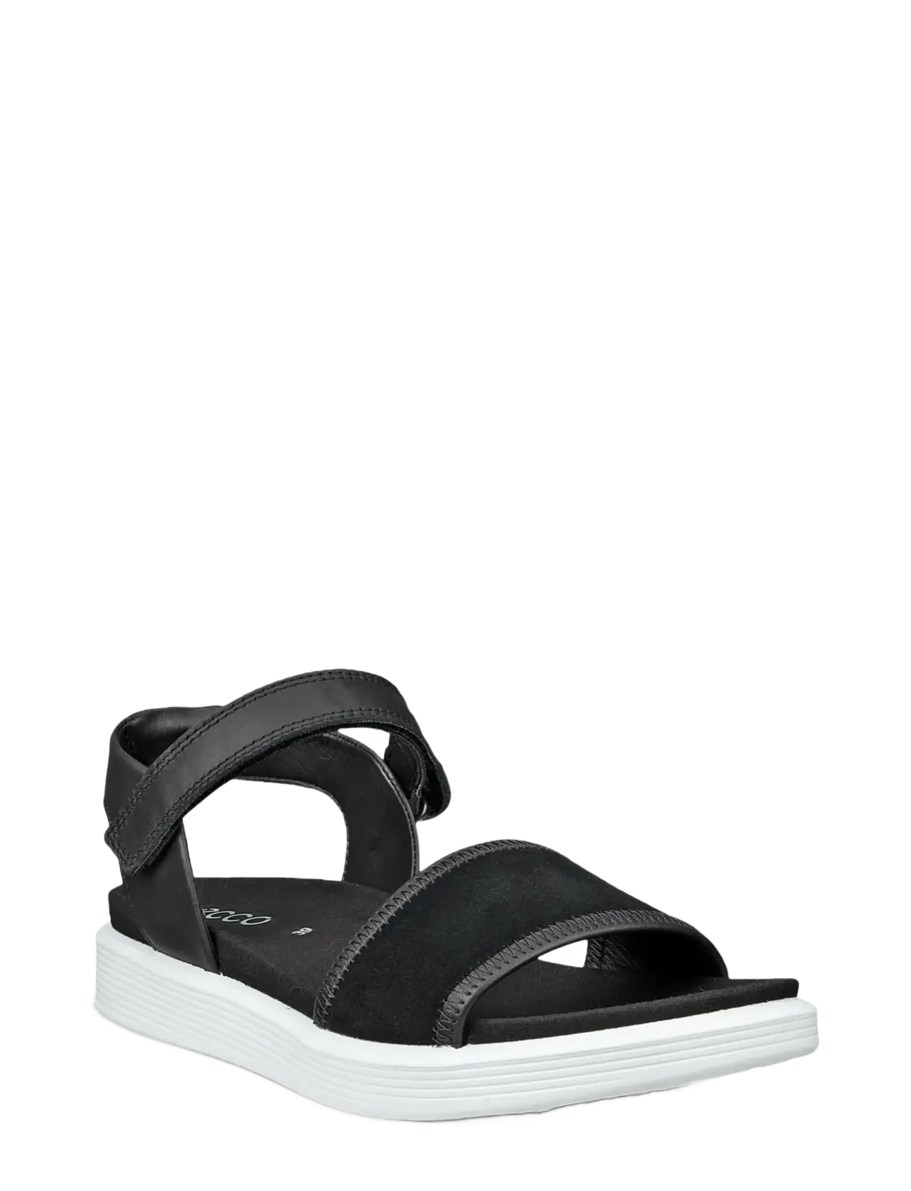 ECCO Soft Sandale W Schwarz - 41 - Damen
