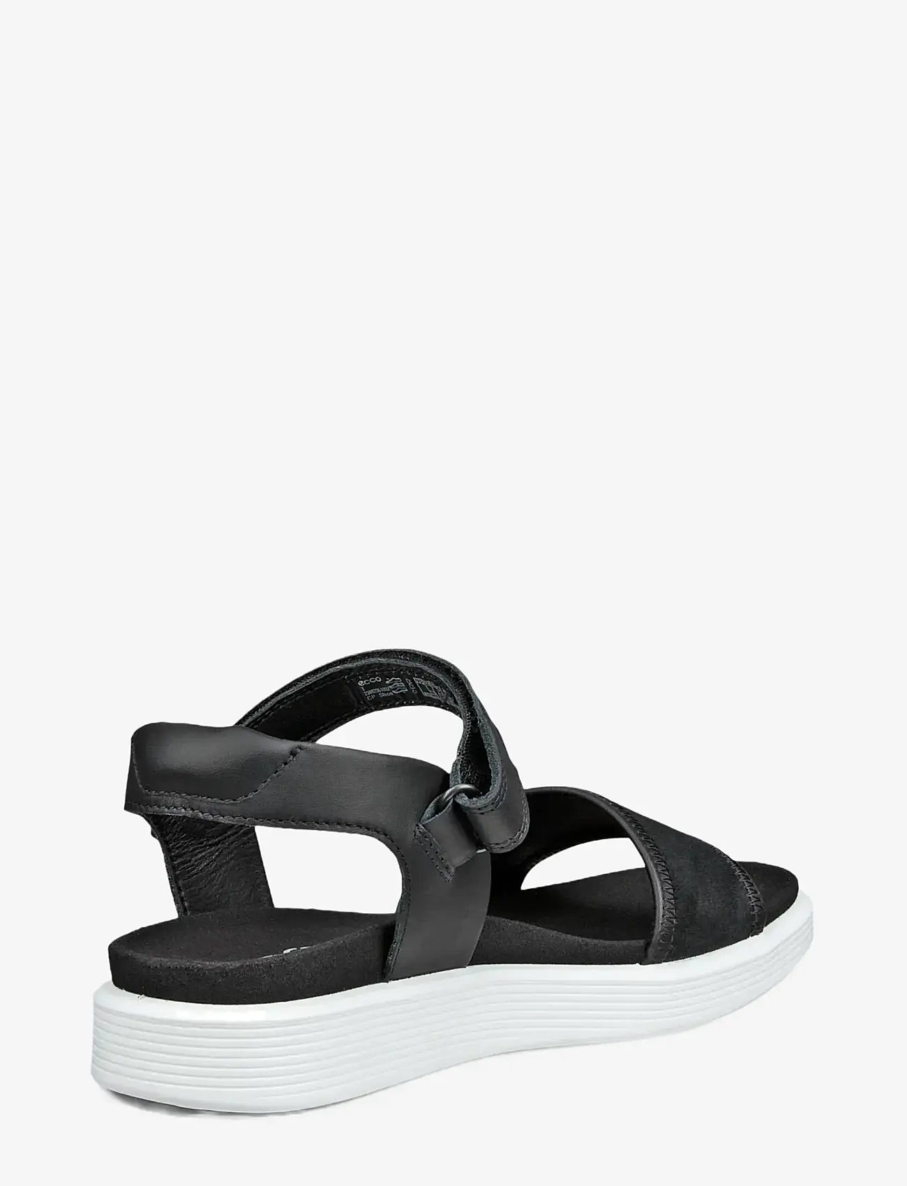 ECCO - SOFT SANDAL W - flache sandalen - black/black - 3