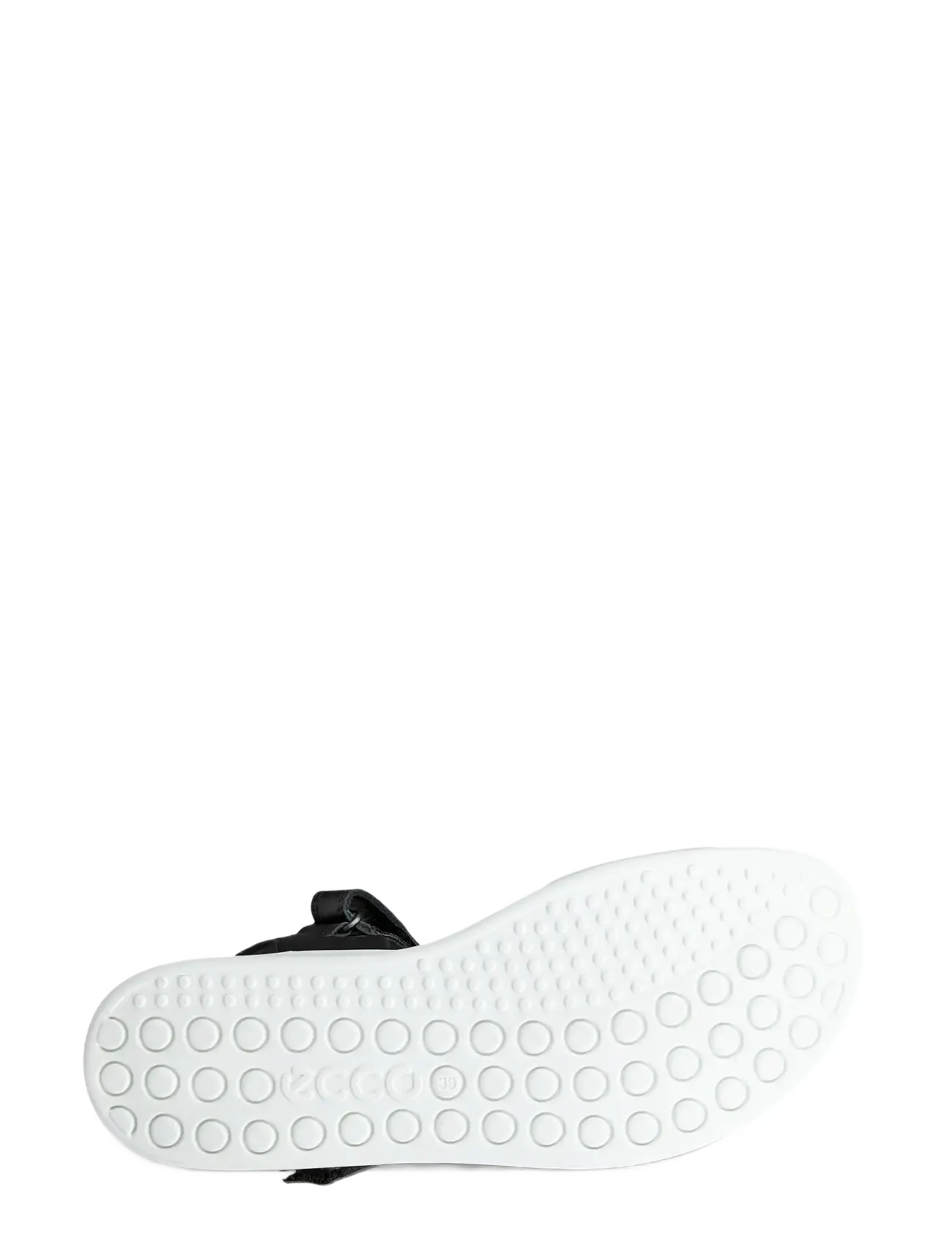 ECCO - SOFT SANDAL W - platta sandaler - black/black - 4