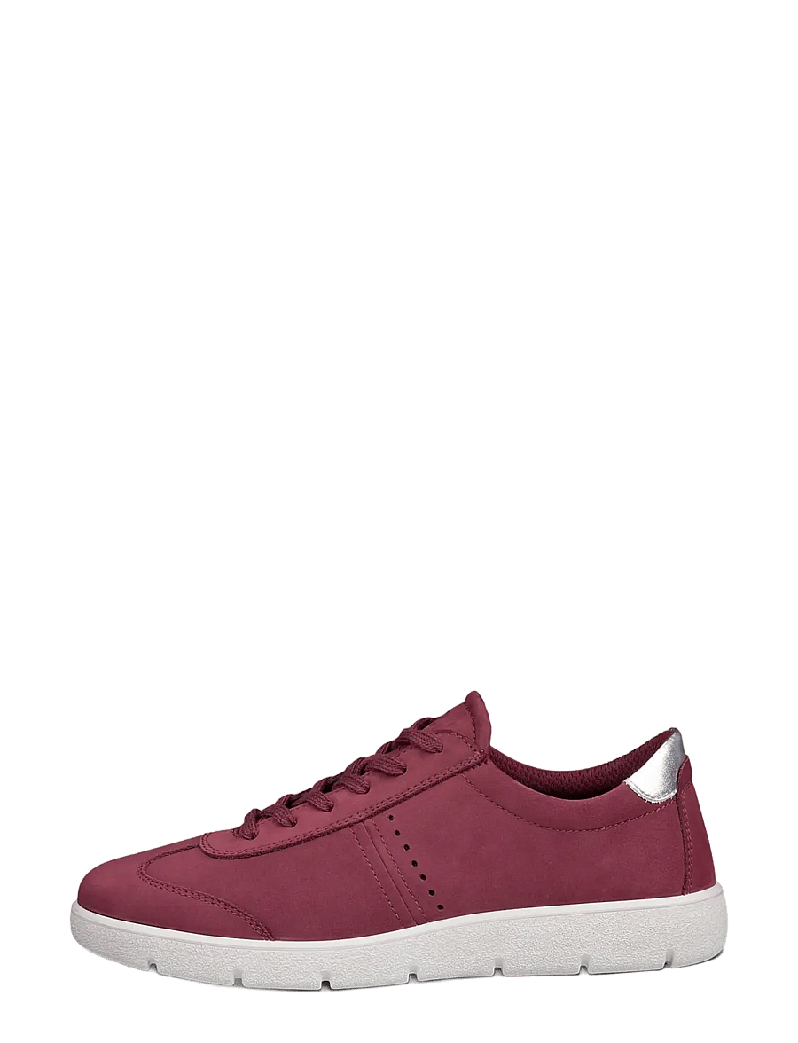 ECCO - BELLA 2 - låga sneakers - dark ruby/pure silver - 1
