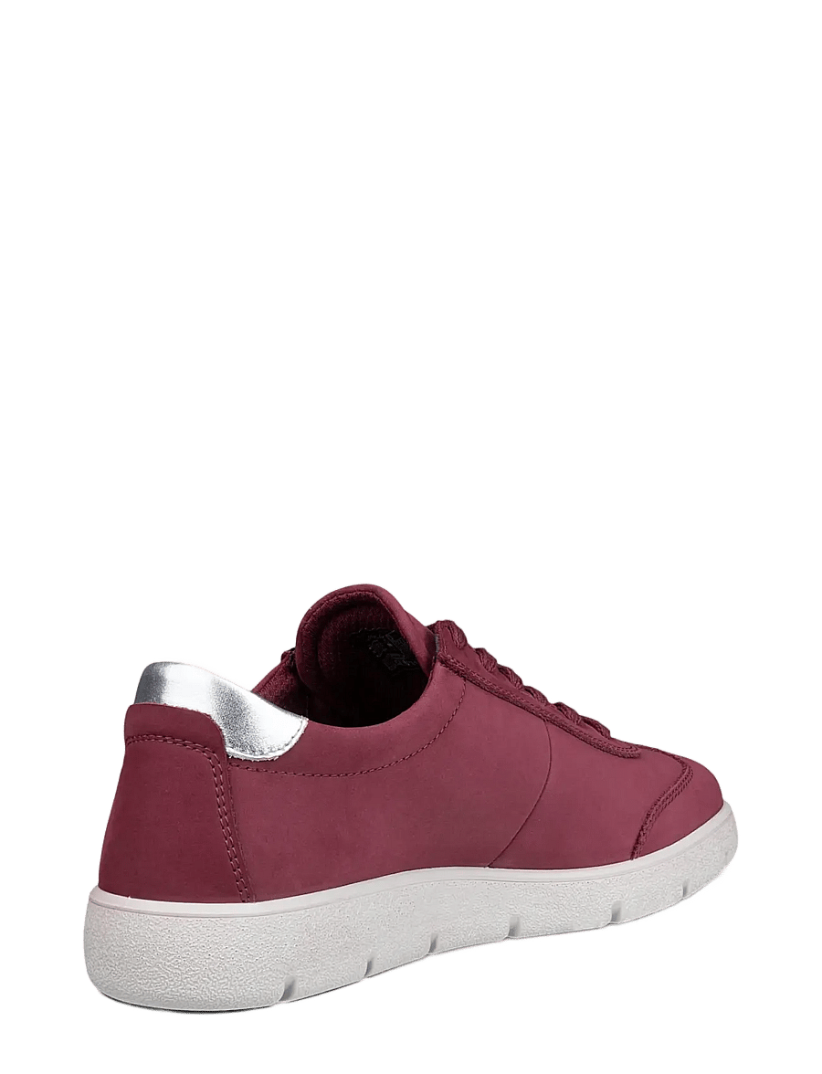 ECCO - BELLA 2 - låga sneakers - dark ruby/pure silver - 2