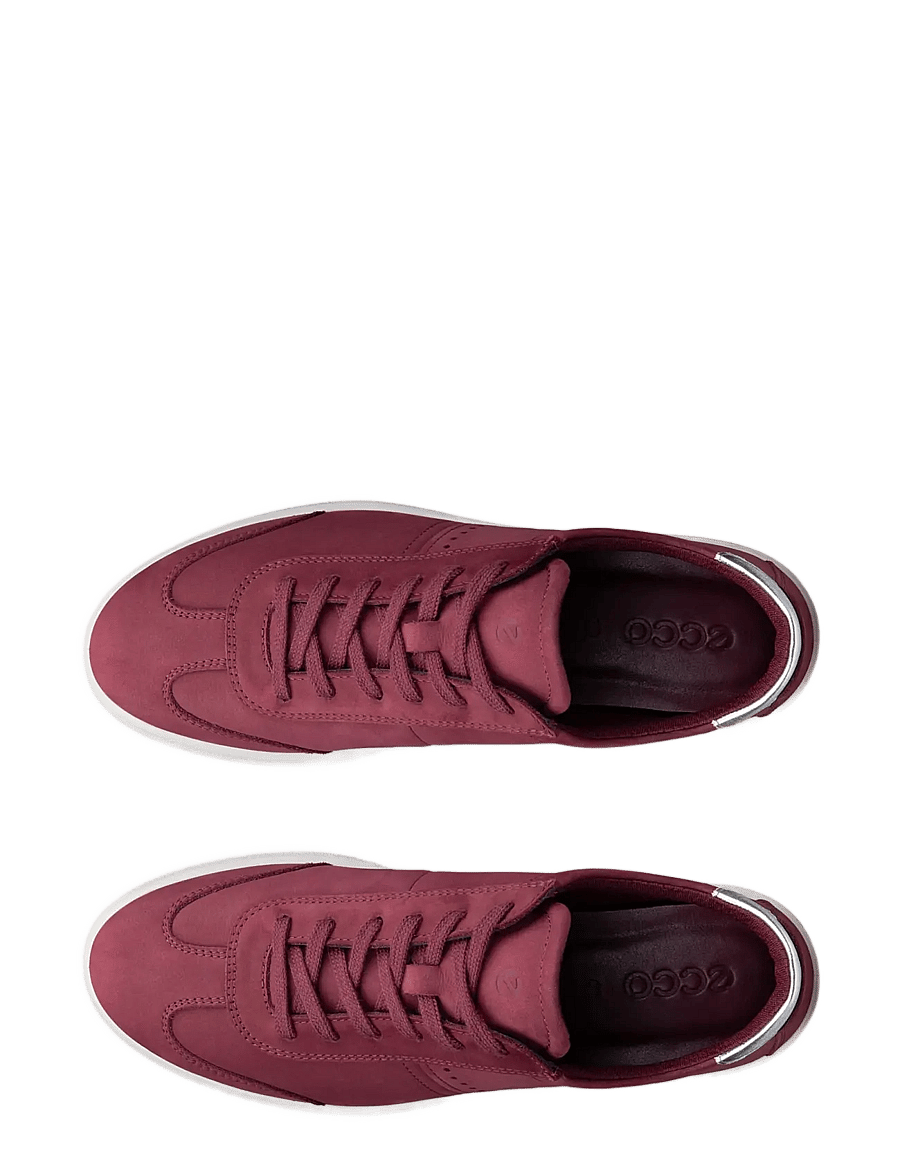 ECCO - BELLA 2 - låga sneakers - dark ruby/pure silver - 5