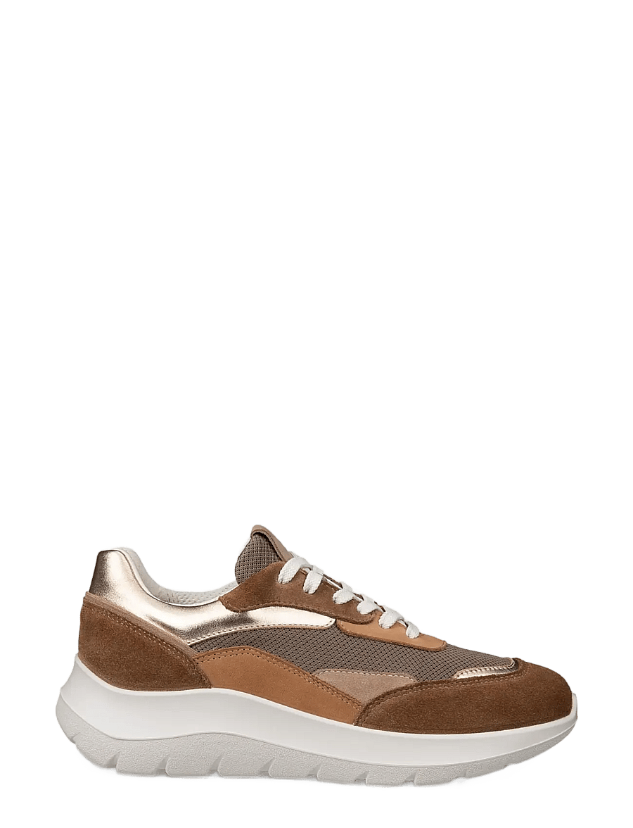 ECCO - VALERIE - platvormtossud - multicolor camel - 2