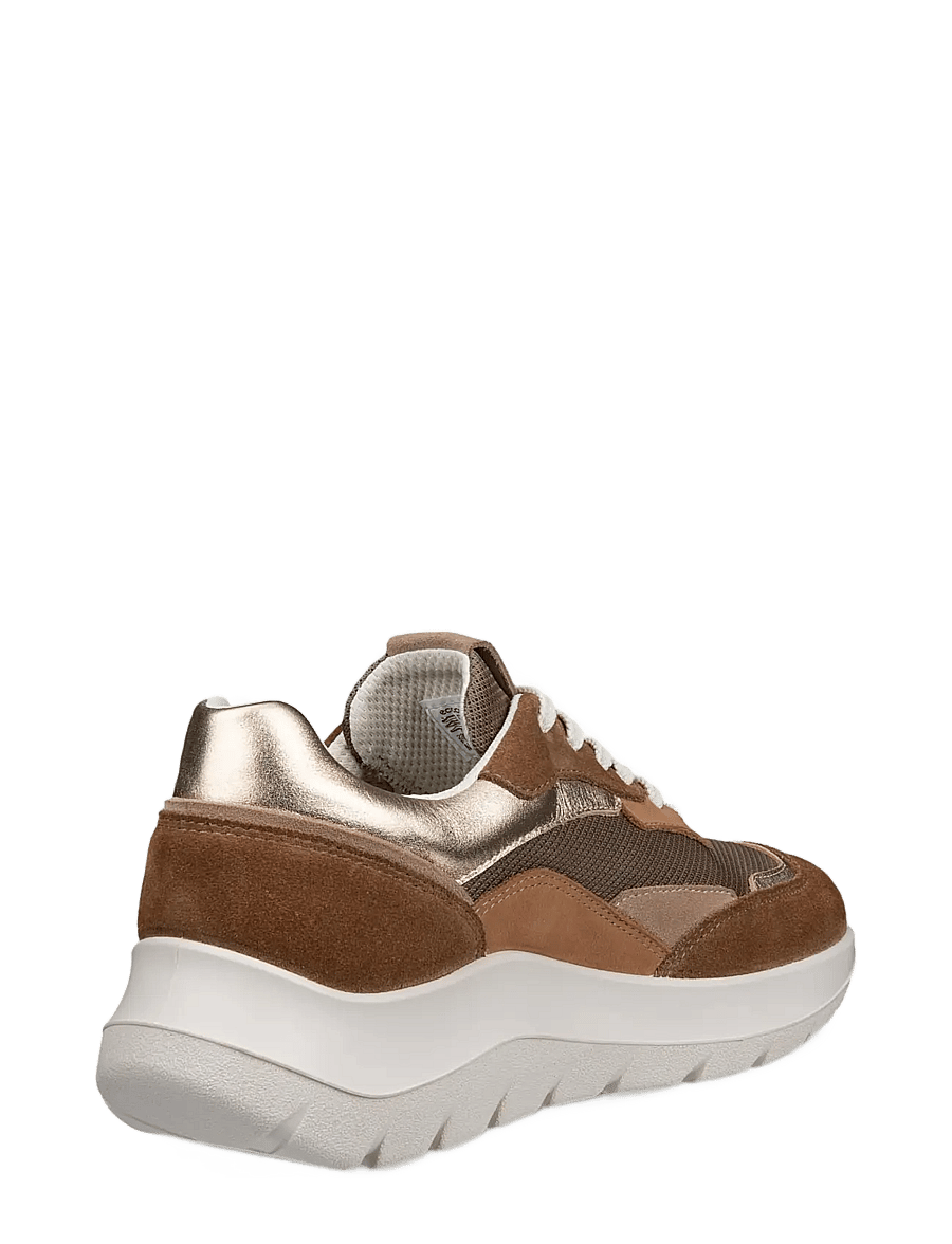 ECCO - VALERIE - platvormtossud - multicolor camel - 3