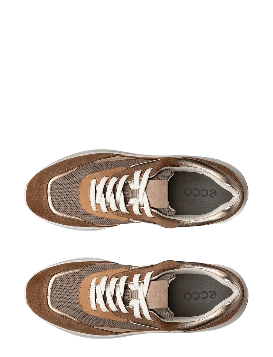 ECCO - VALERIE - platvormtossud - multicolor camel - 5