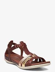 ECCO - FLASH - flat sandals - mink/gold/hammered bronze - 0