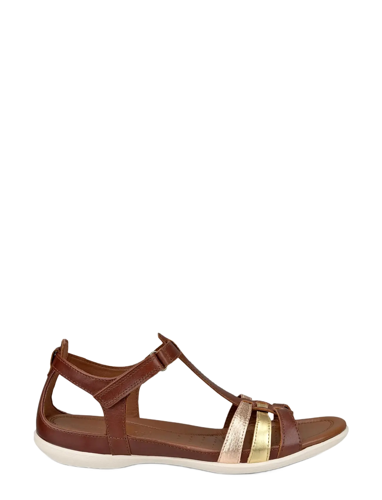 ECCO - FLASH - flade sandaler - mink/gold/hammered bronze - 1