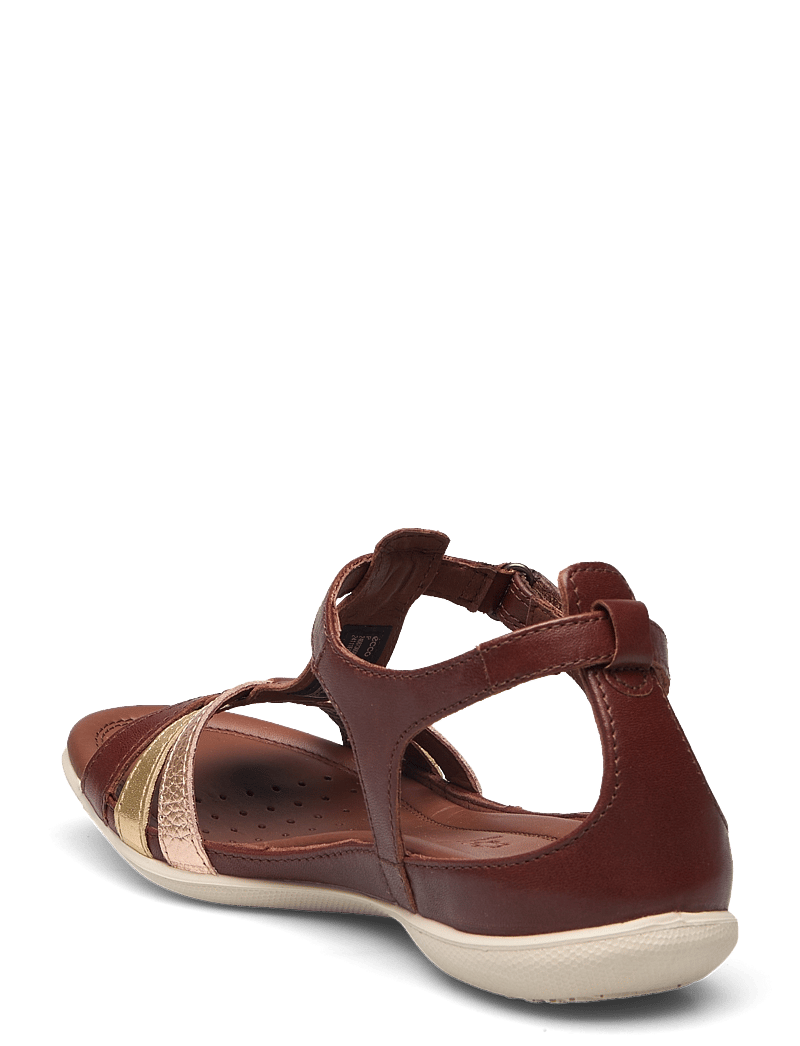 ECCO - FLASH - platta sandaler - mink/gold/hammered bronze - 2