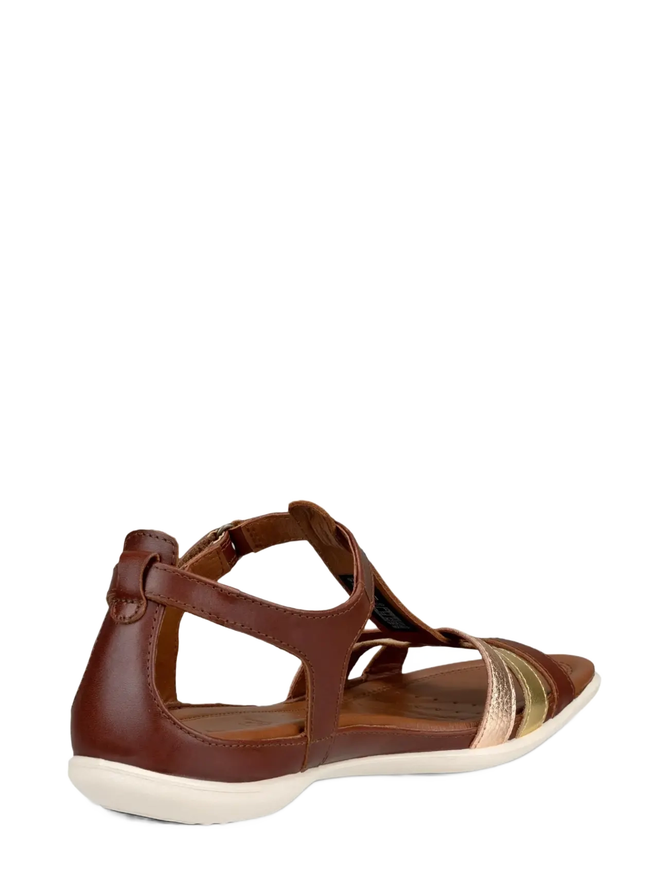 ECCO - FLASH - flade sandaler - mink/gold/hammered bronze - 2
