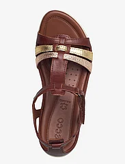 ECCO - FLASH - flat sandals - mink/gold/hammered bronze - 3