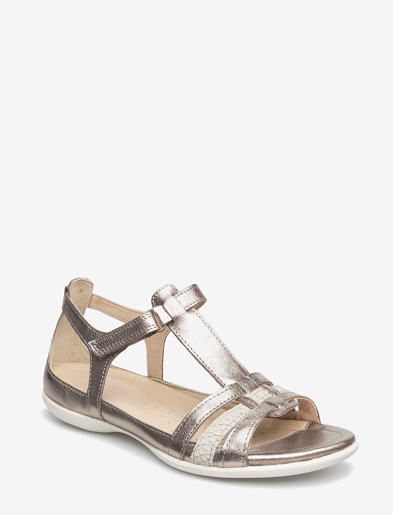 ECCO - FLASH - flade sandaler - warm grey metallic/moon rock - 5