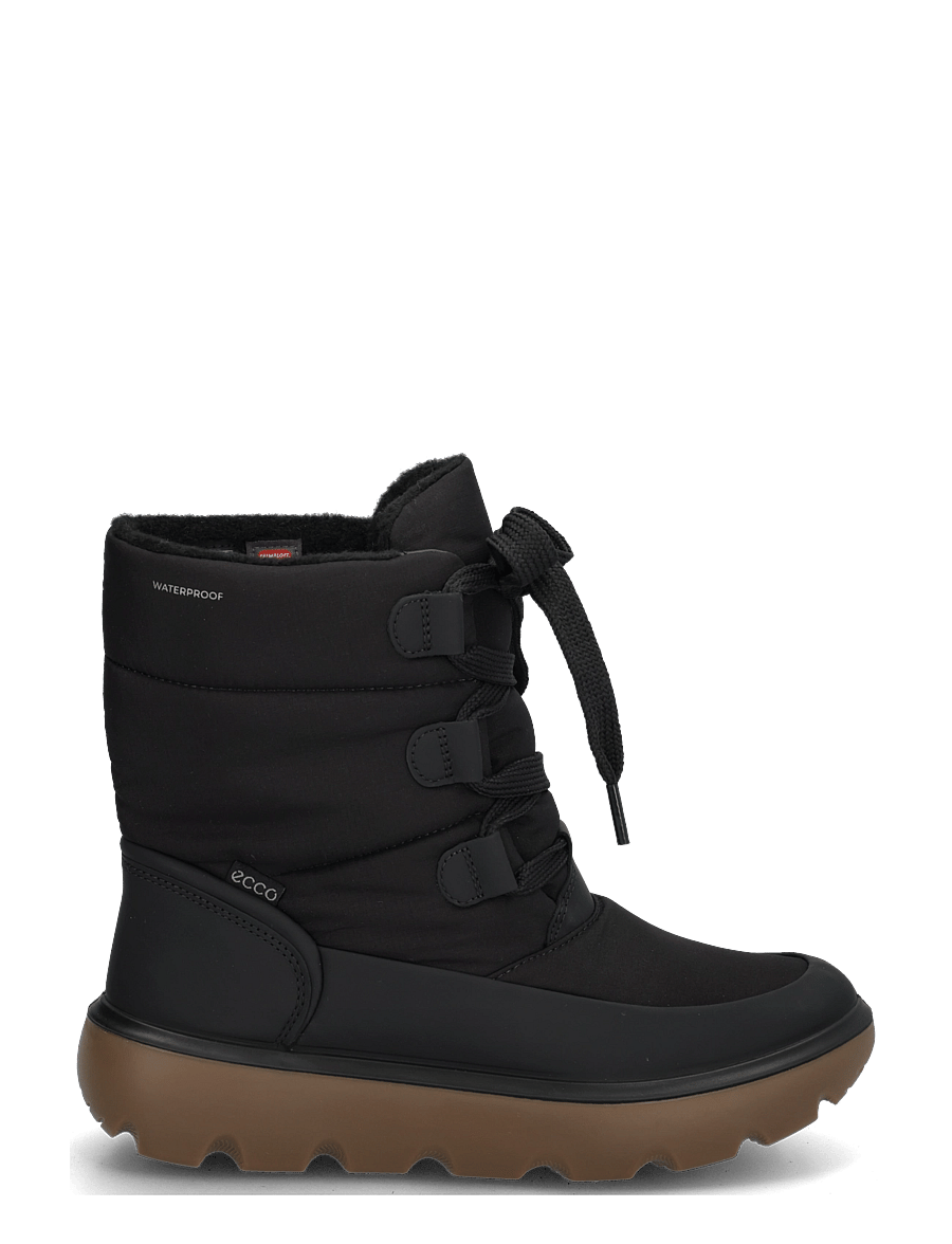 ECCO - GLACIA - flache stiefeletten - black/black - 2