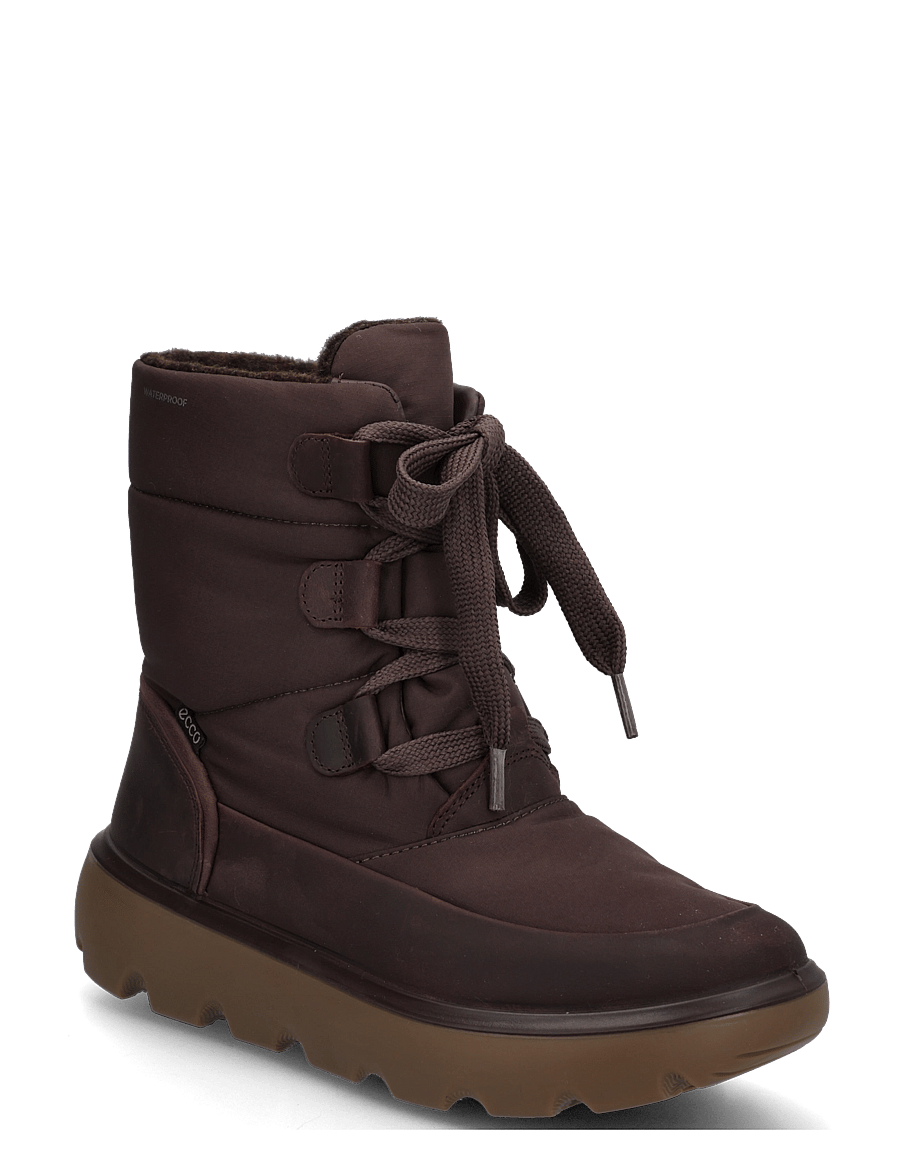 ECCO - GLACIA - flade ankelstøvler - garnet/garnet - 0
