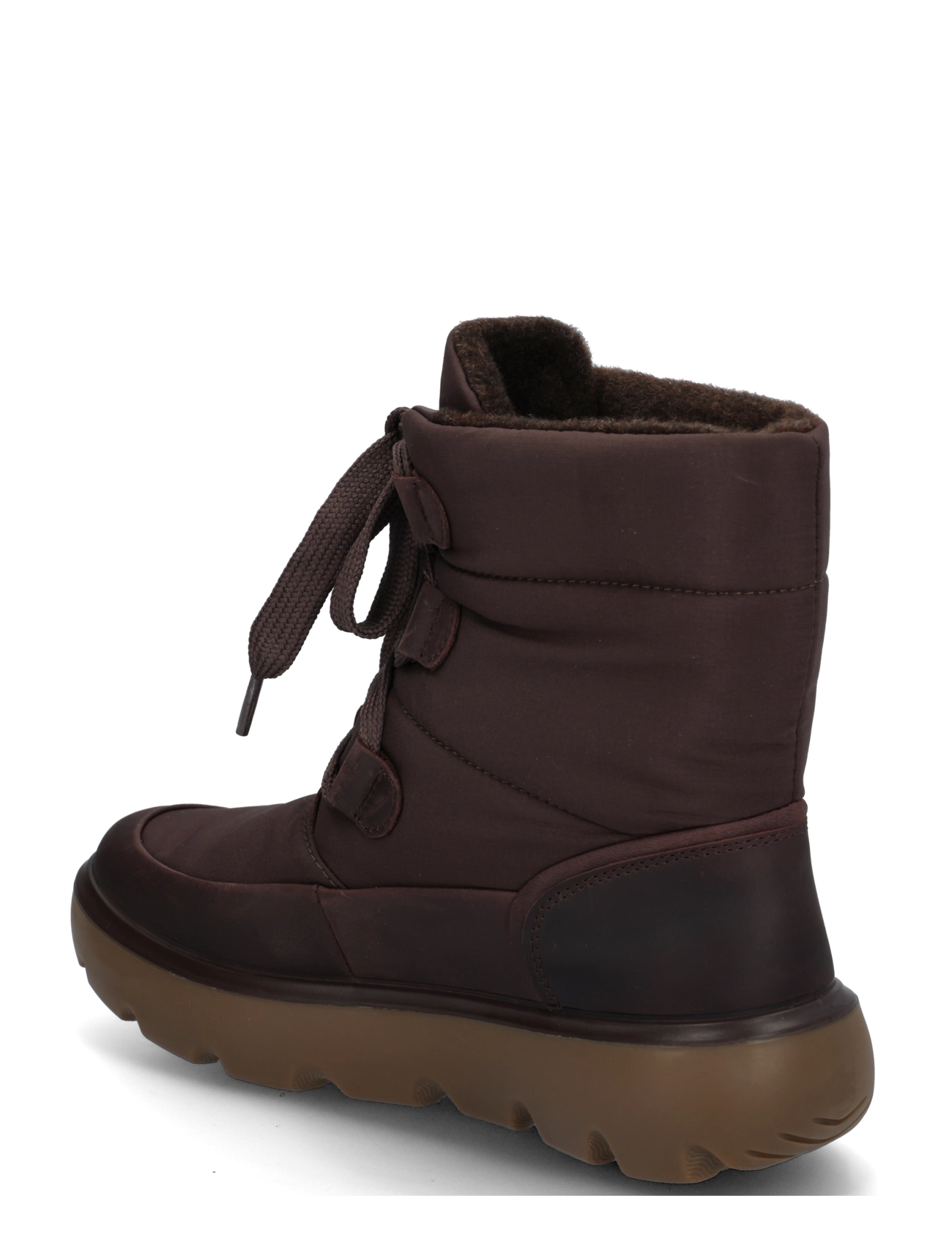 ECCO - GLACIA - flat ankle boots - garnet/garnet - 1