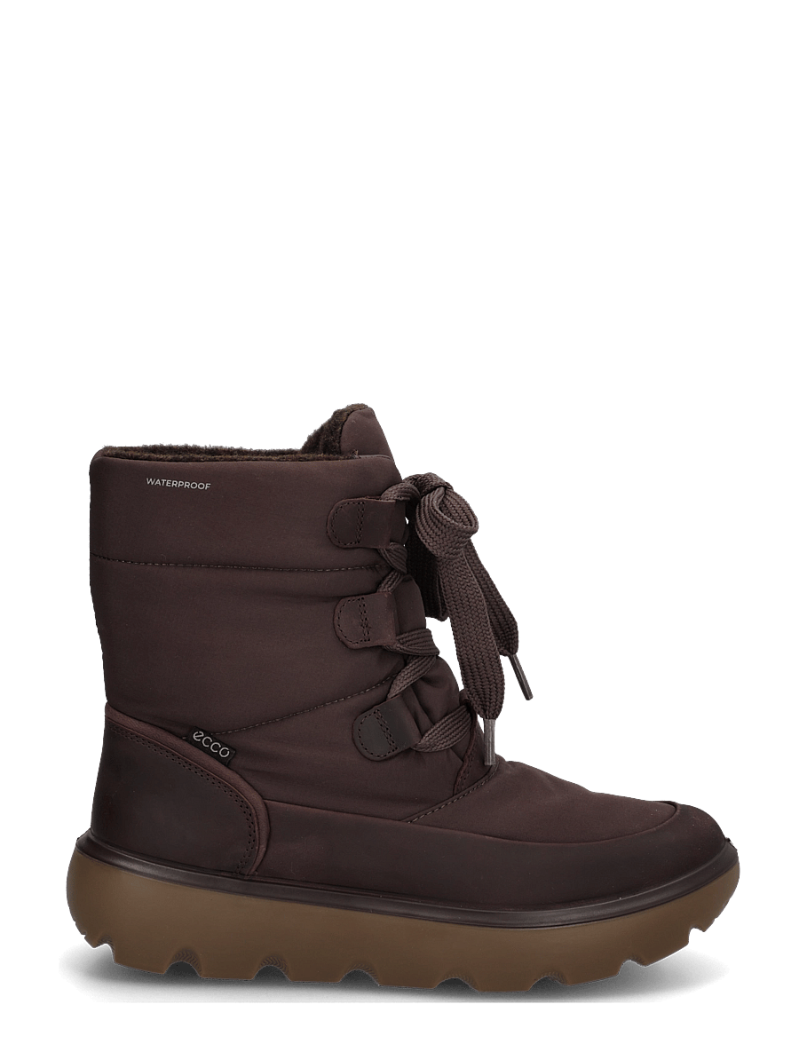 ECCO - GLACIA - flade ankelstøvler - garnet/garnet - 2