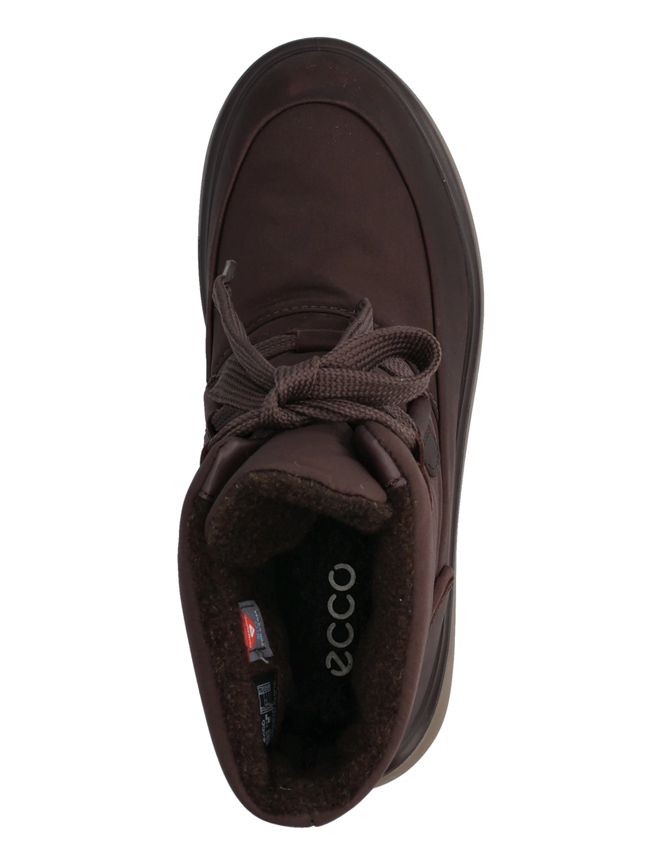 ECCO - GLACIA - flat ankle boots - garnet/garnet - 3