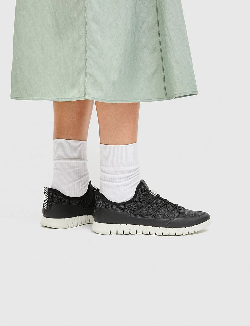 ECCO - GRUUV LITE W - niedrige sneakers - black/black/magnet - 0