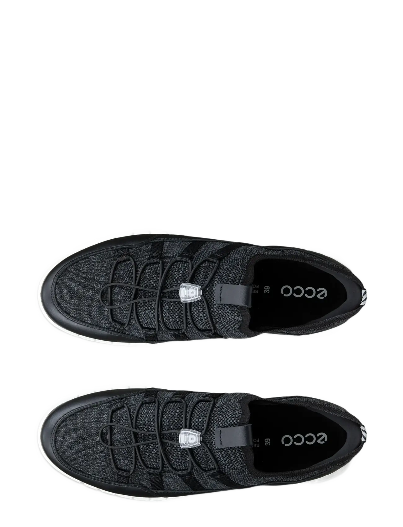 ECCO - GRUUV LITE W - niedrige sneakers - black/black/magnet - 5