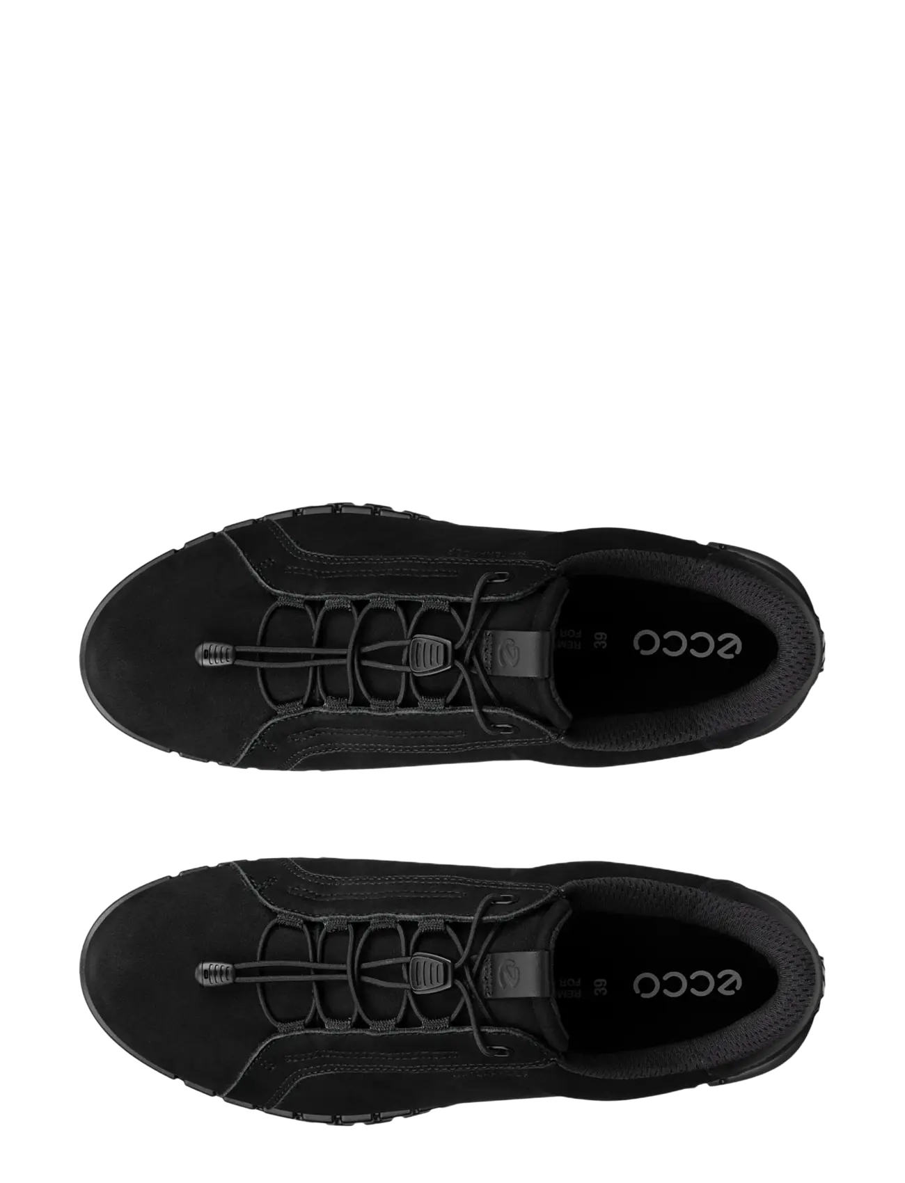 ECCO - GRUUV LITE W - låga sneakers - black/black - 4