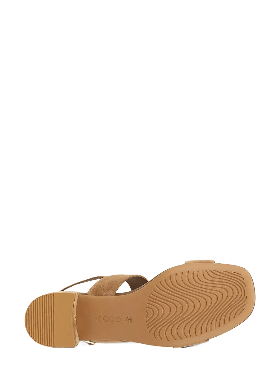 ECCO - LIVA SANDAL 35 - augstpapēžu sandales - camel - 4