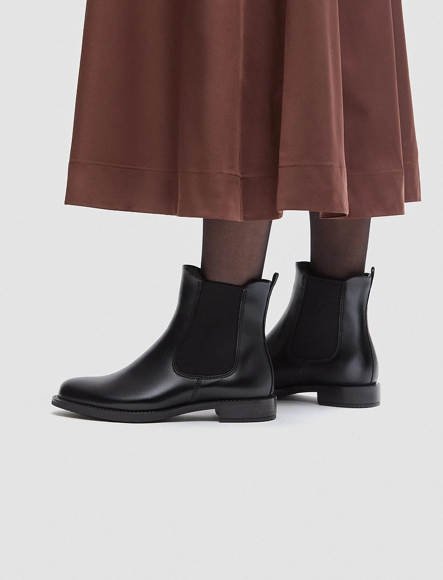 ECCO - SARTORELLE 25 - flat ankle boots - black - 0