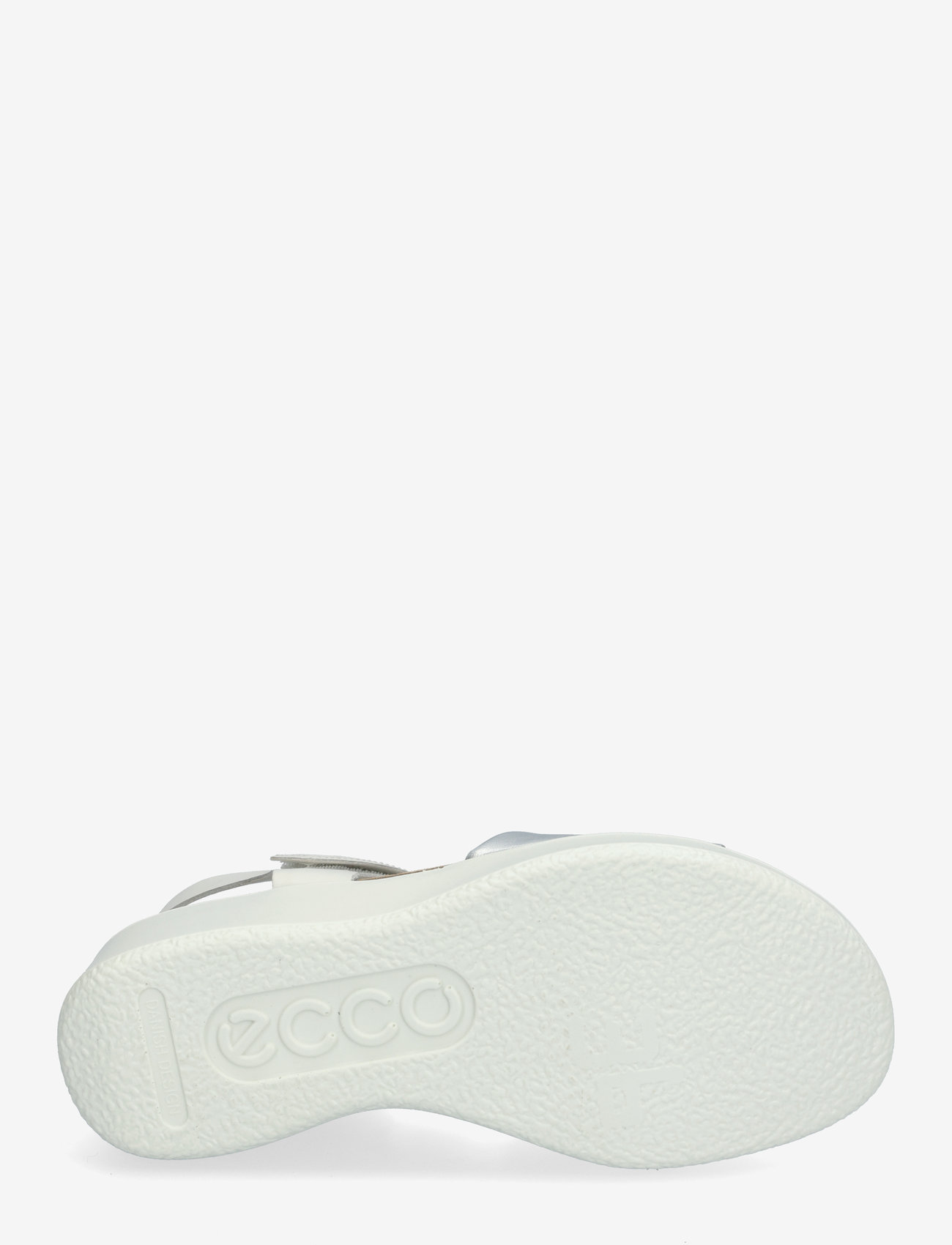 ECCO - FLOWT WEDGE - plateau-sandalen - pure silver/white - 4