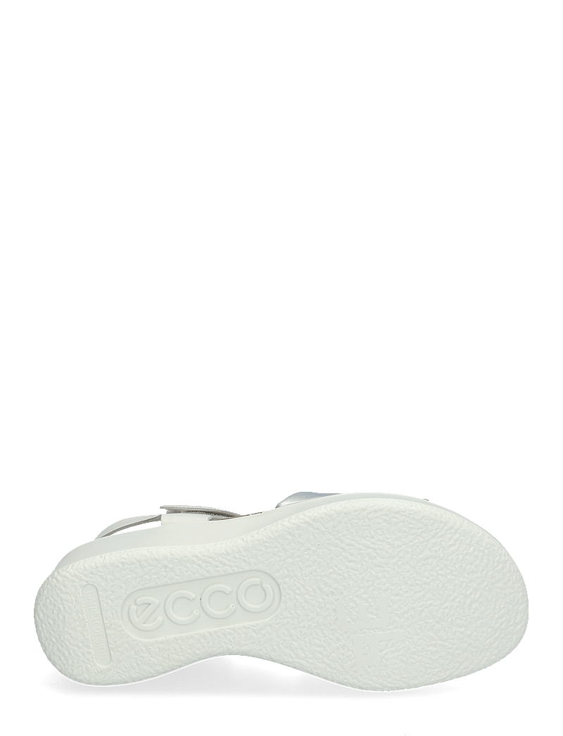 ECCO - FLOWT WEDGE - plateau-sandalen - pure silver/white - 4