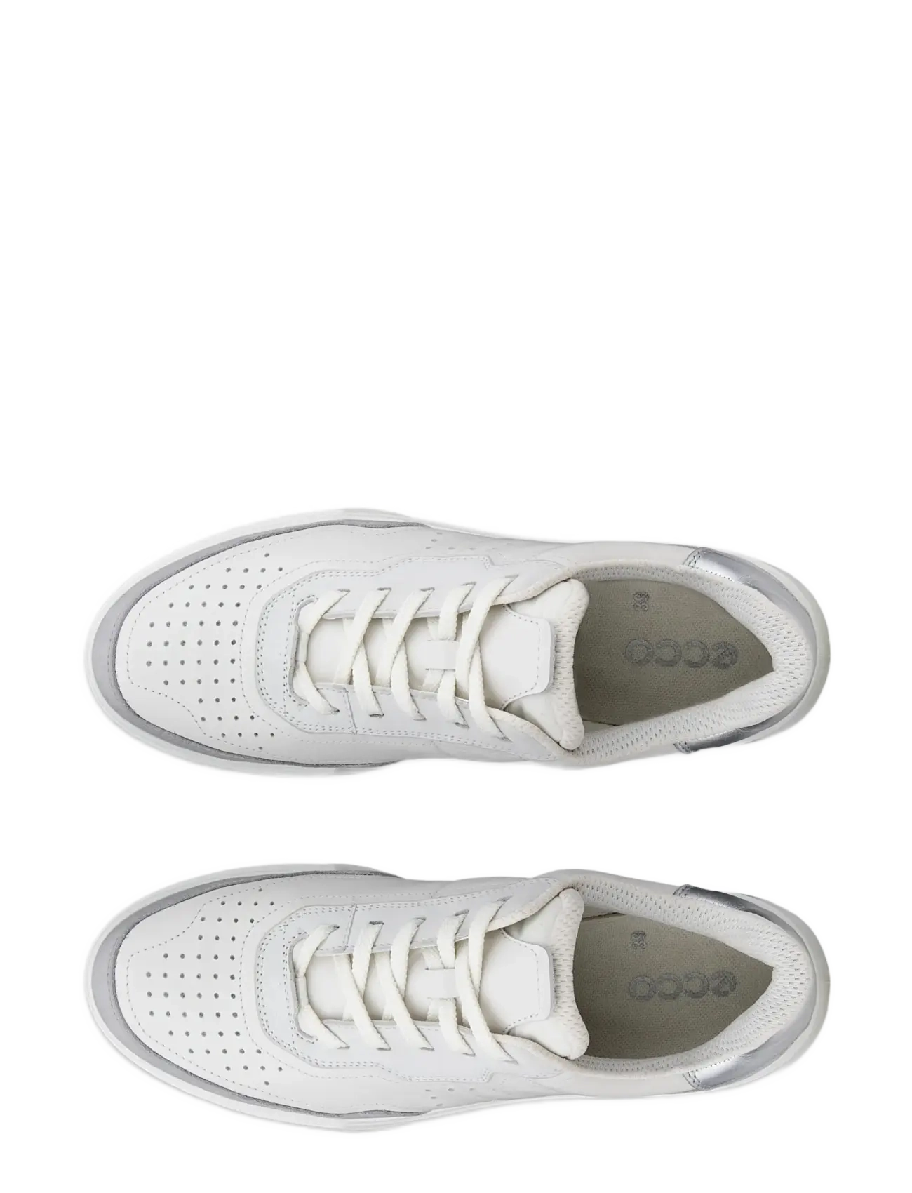 ECCO - STREET COURT W - konfirmation - concrete/white/shadow white/pure silver - 4