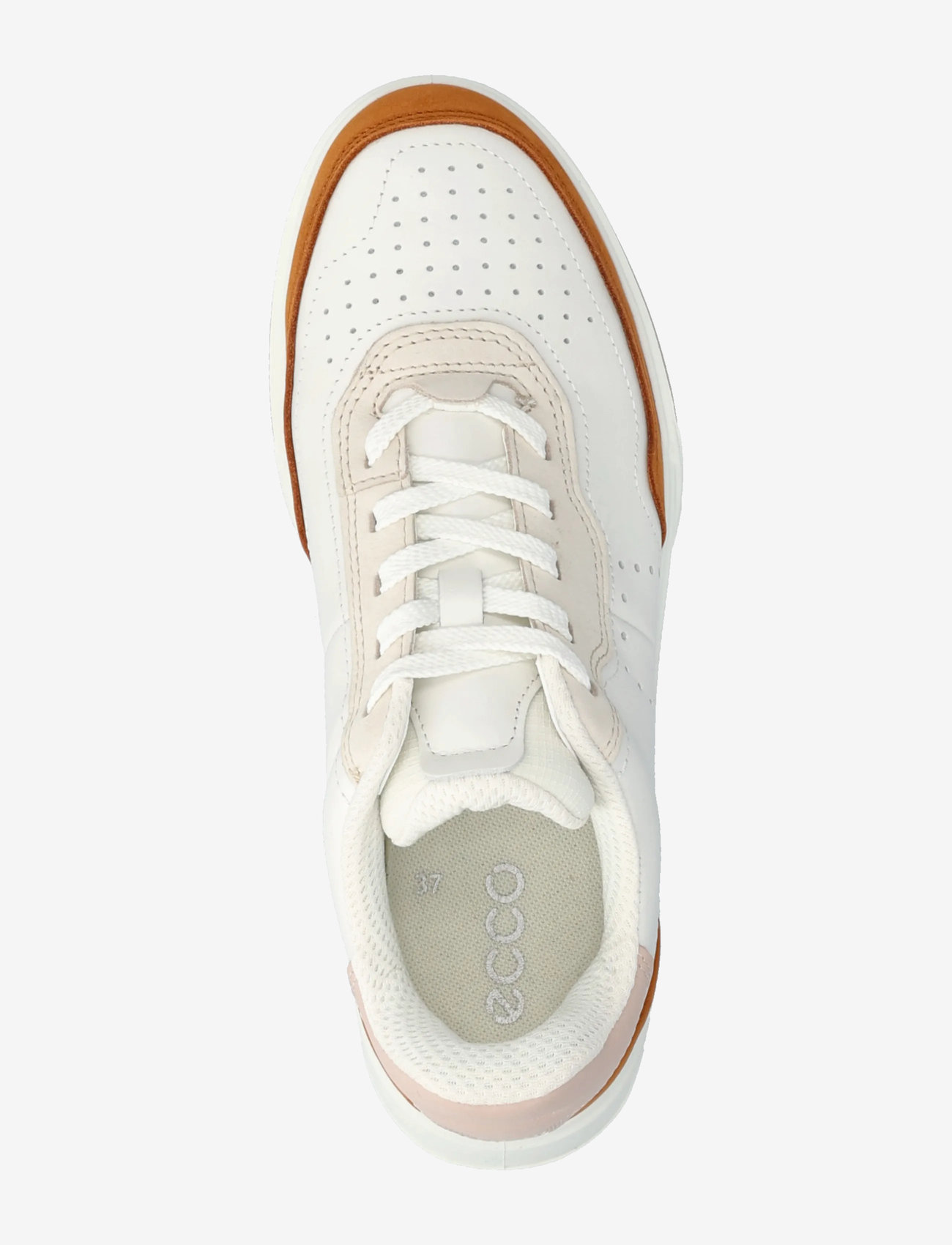 ECCO - STREET COURT W - rippijuhlat - amber/white/limestone/rose dust - 3