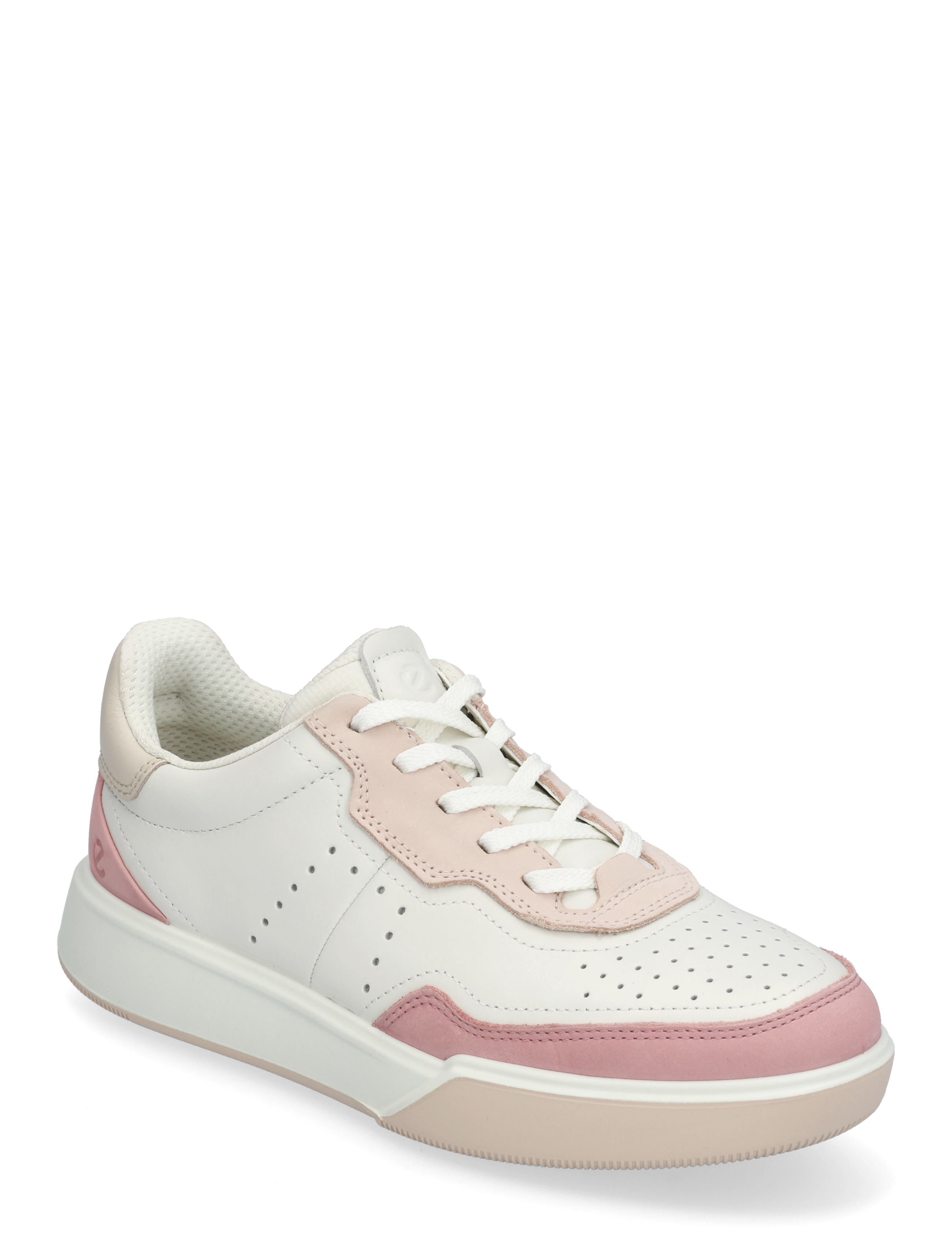 ECCO - STREET COURT W - lave sneakers - old rose/white/rose dust - 0