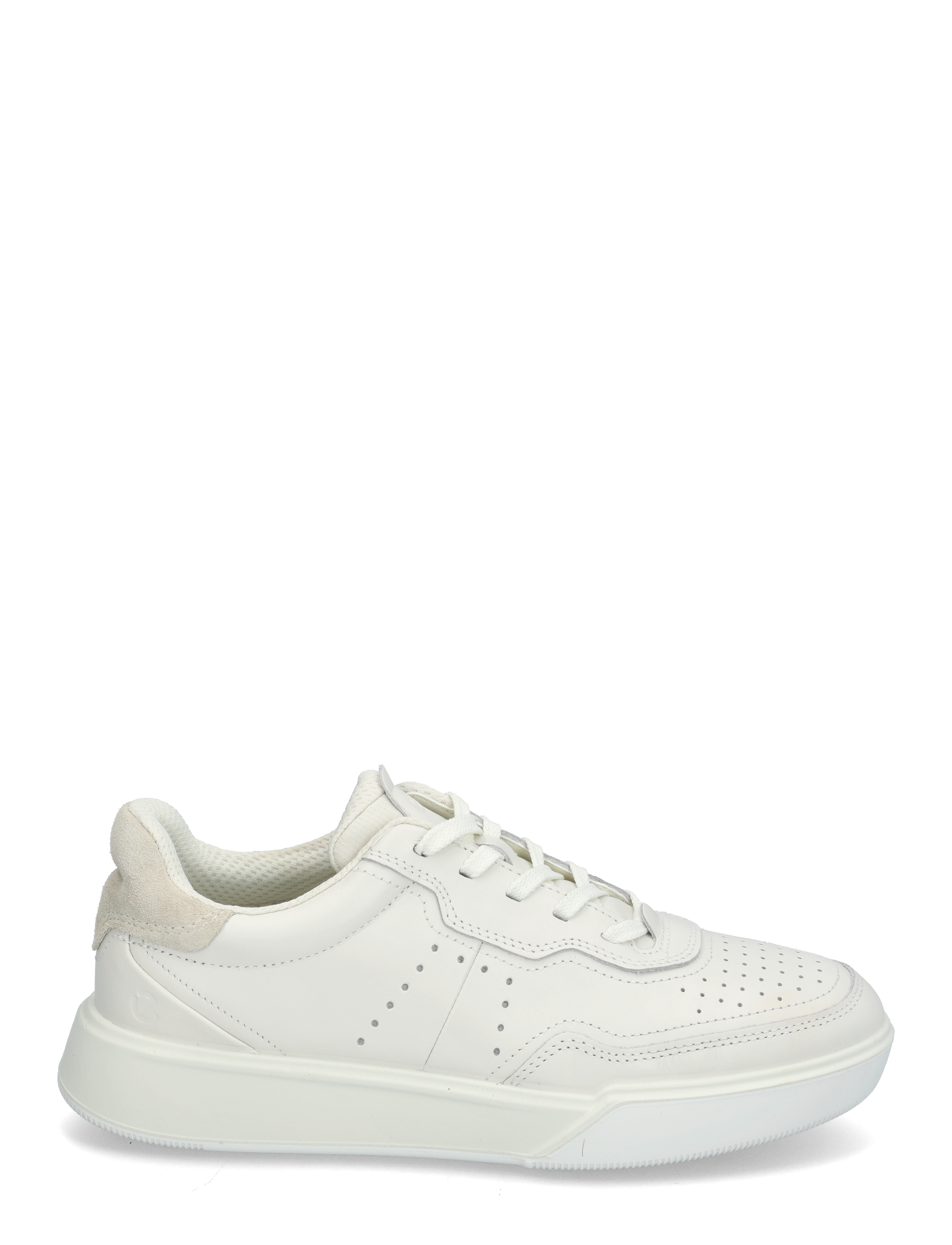 ECCO - STREET COURT W - kristības - white/shadow white - 1