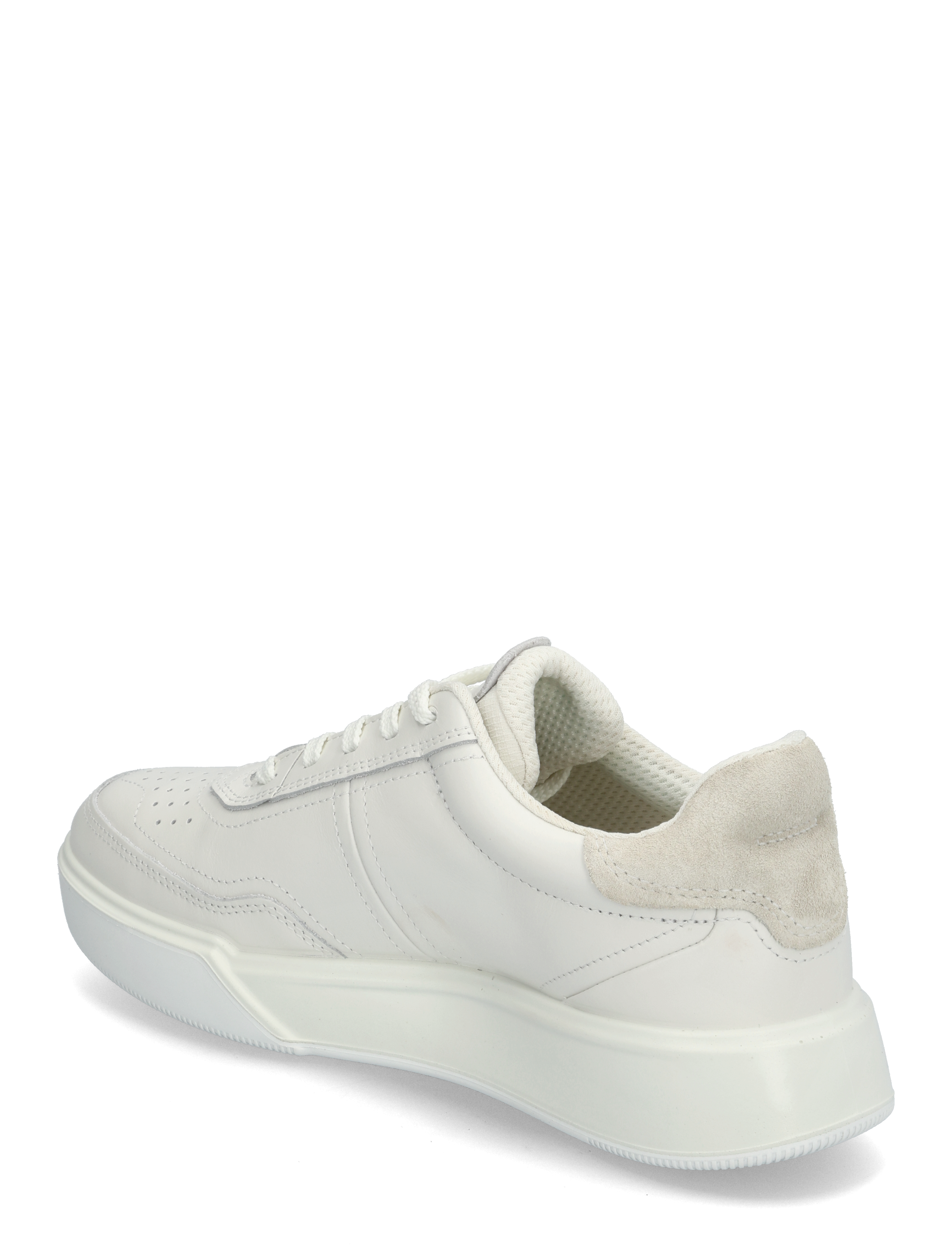 ECCO - STREET COURT W - kristības - white/shadow white - 2