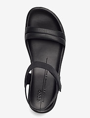 ECCO - FLOWT WEDGE LX W - flat sandals - black/black - 3