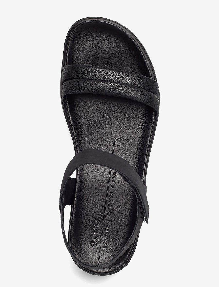 ECCO - FLOWT WEDGE LX W - flache sandalen - black/black - 3