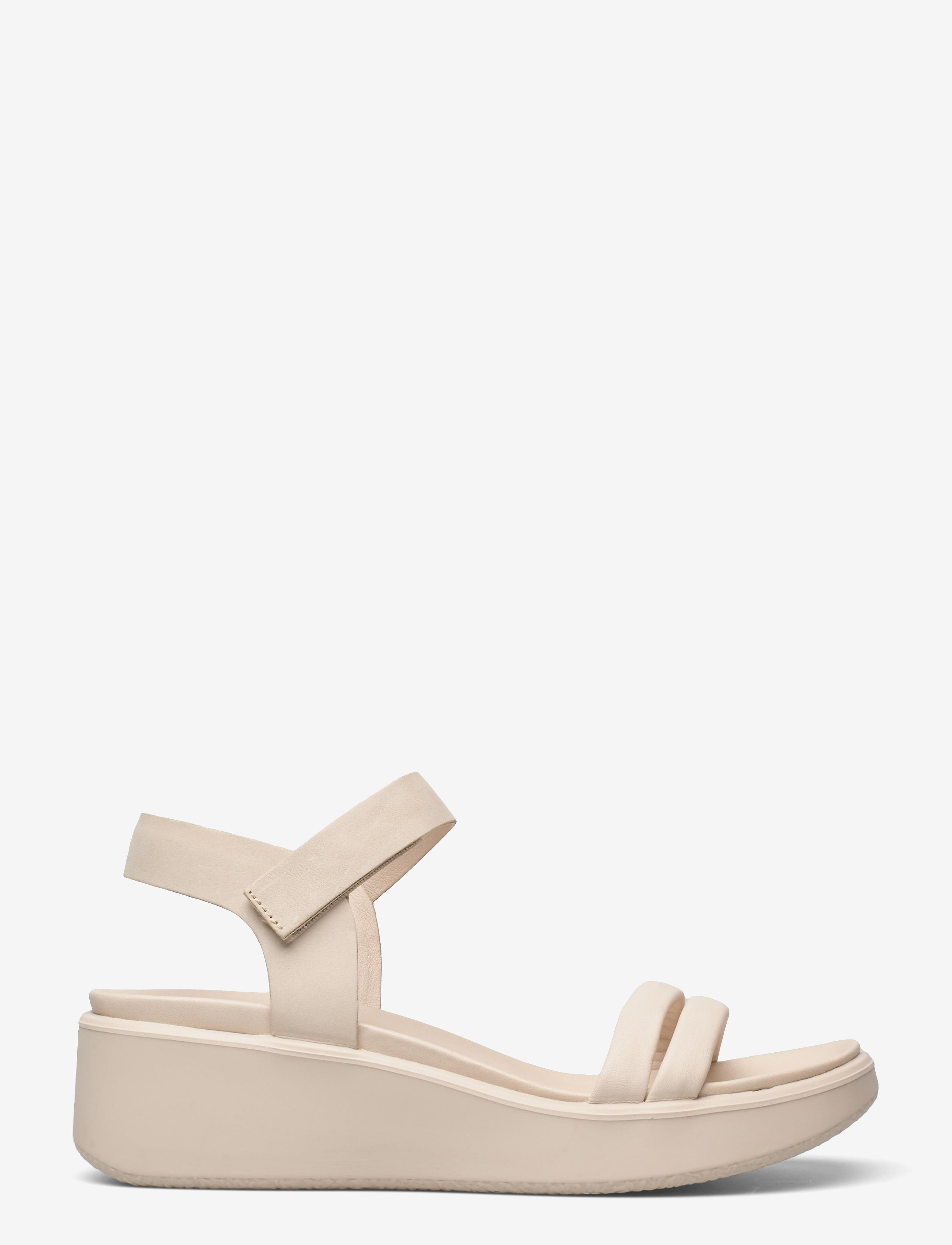 ECCO - FLOWT WEDGE LX W - flade sandaler - limestone/limestone - 1