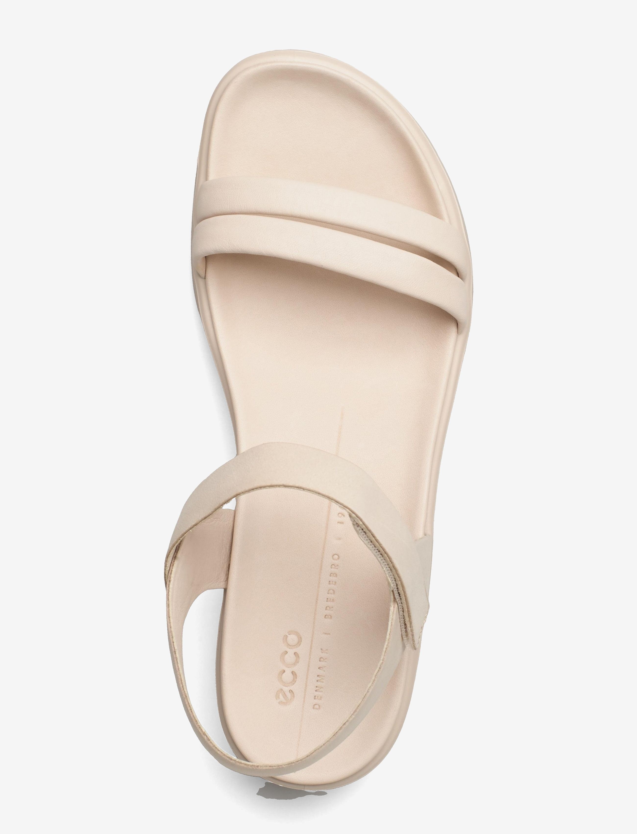 ECCO - FLOWT WEDGE LX W - flade sandaler - limestone/limestone - 3