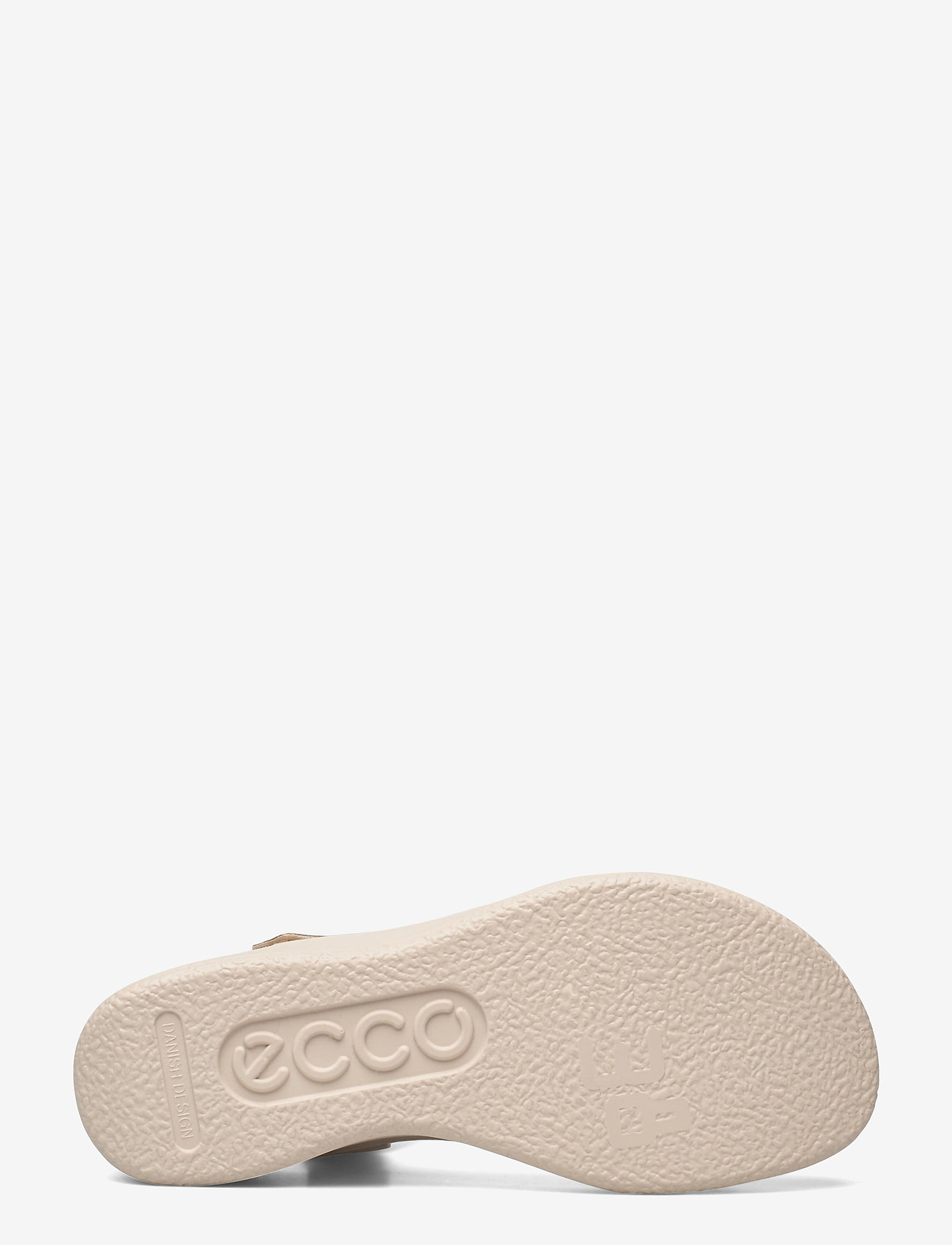 ECCO - FLOWT WEDGE LX W - platta sandaler - limestone/limestone - 4