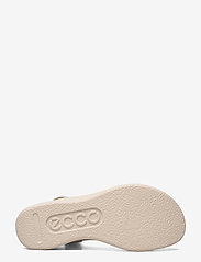 ECCO - FLOWT WEDGE LX W - flat sandals - limestone/limestone - 4