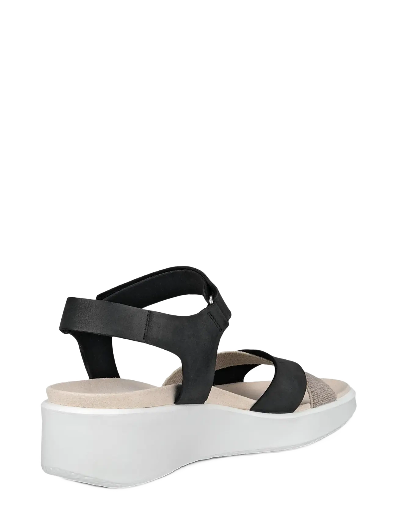 ECCO - FLOWT WEDGE LX W - plateau-sandalen - black - 2