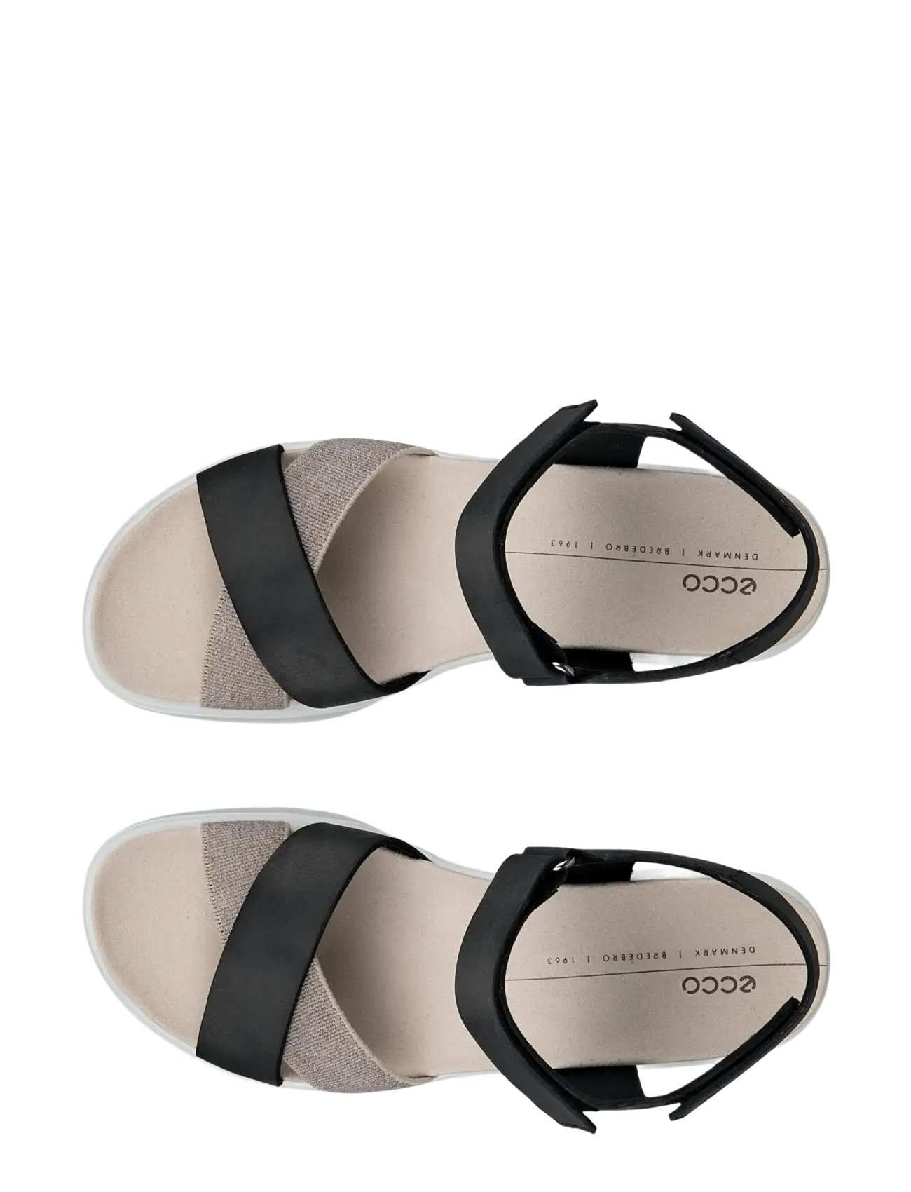 ECCO - FLOWT WEDGE LX W - plateau-sandalen - black - 5
