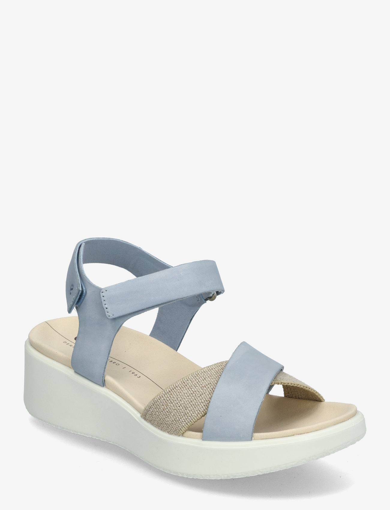 ECCO - FLOWT WEDGE LX W - platvorm sandaalid - dusty blue - 0