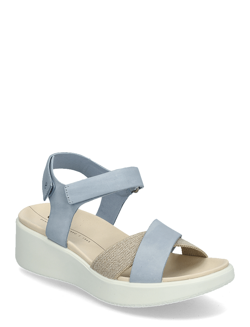 ECCO - FLOWT WEDGE LX W - platåsandaler - dusty blue - 0
